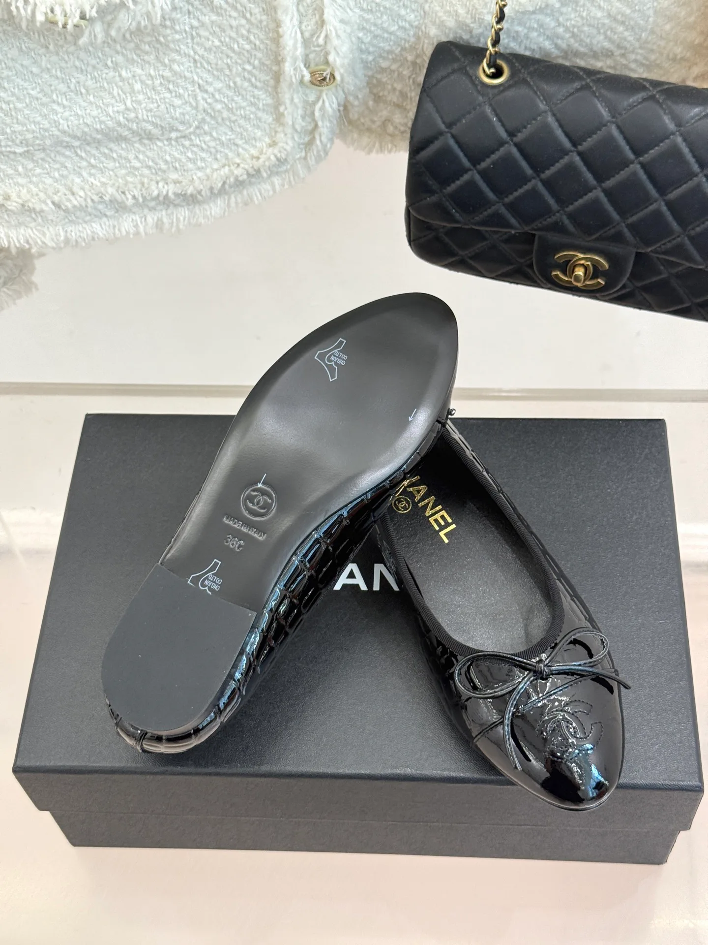 Балетки Женские Chanel 17406179