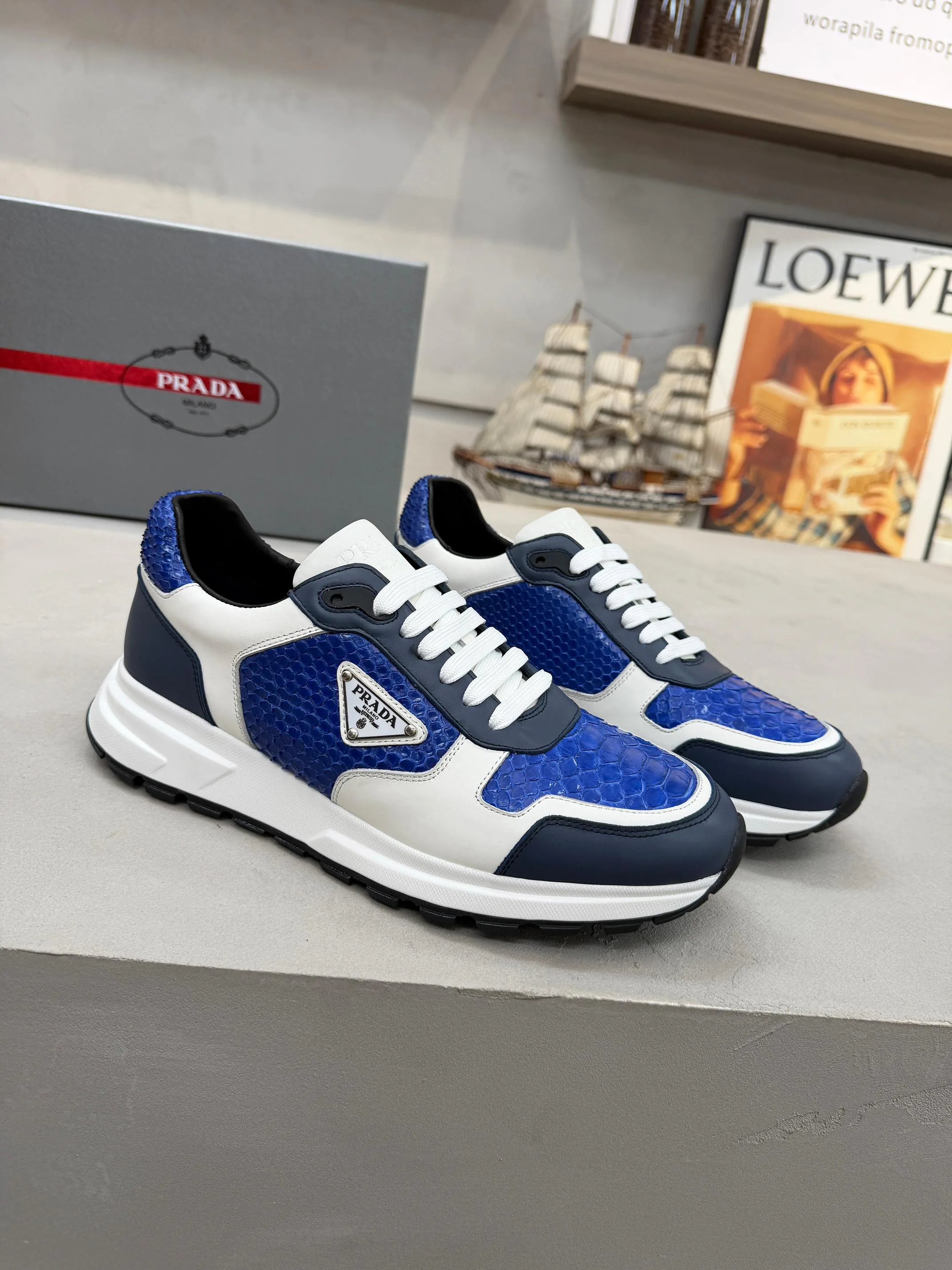 Кроссовки Мужские Prada 287991