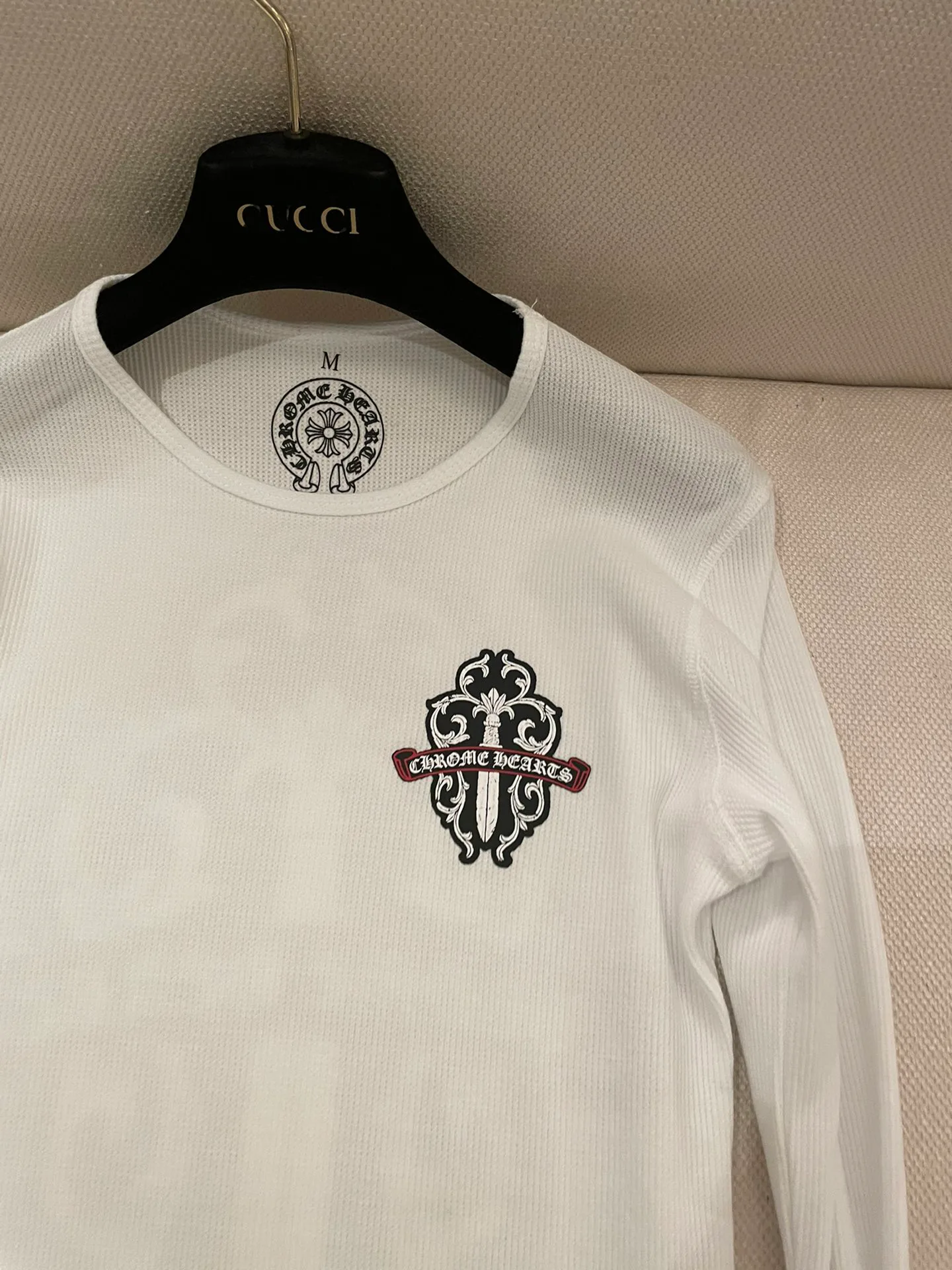 Лонгсливы Женские Chrome Hearts 4876991