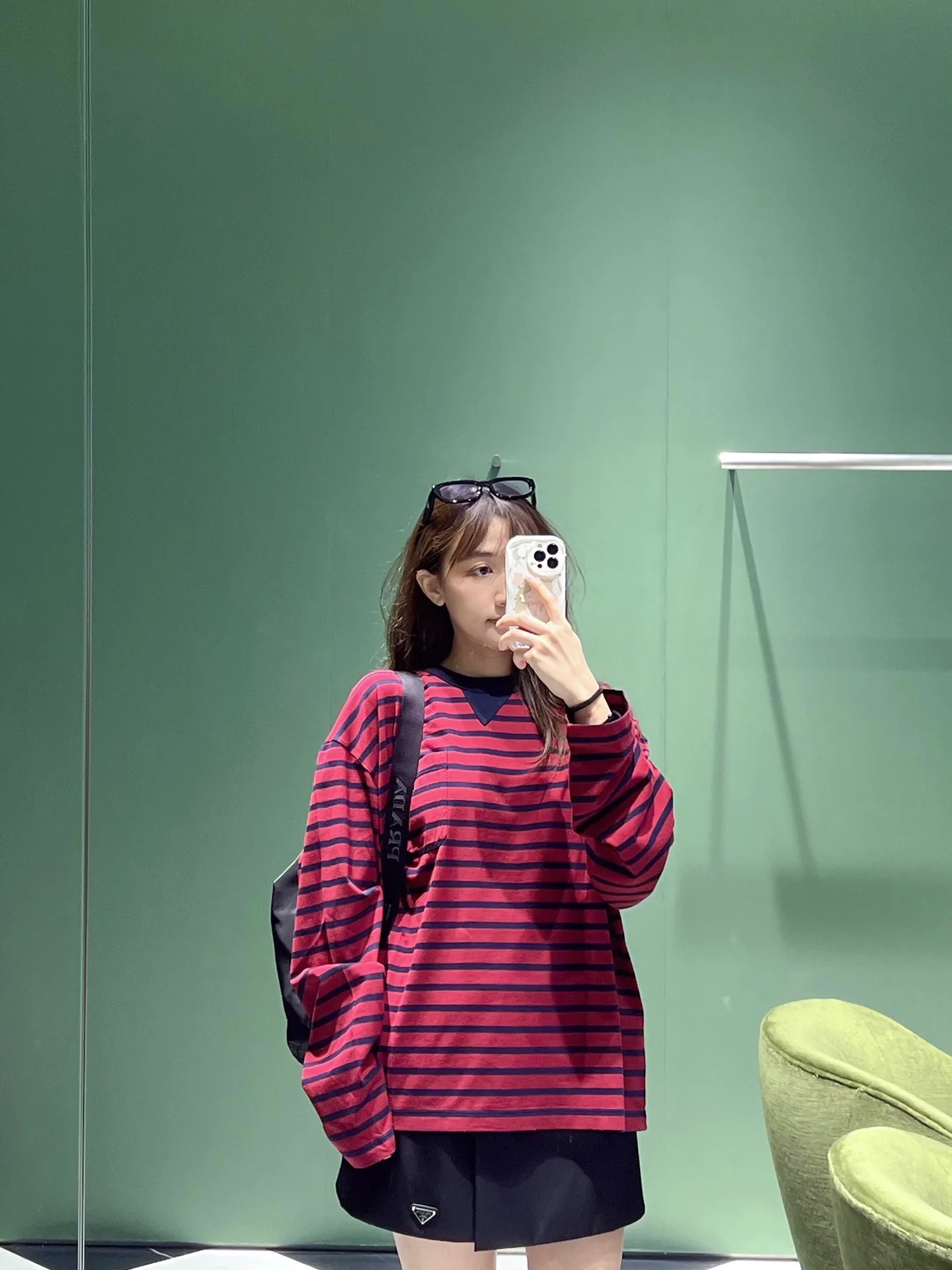 Лонгсливы Женские Prada 1886721