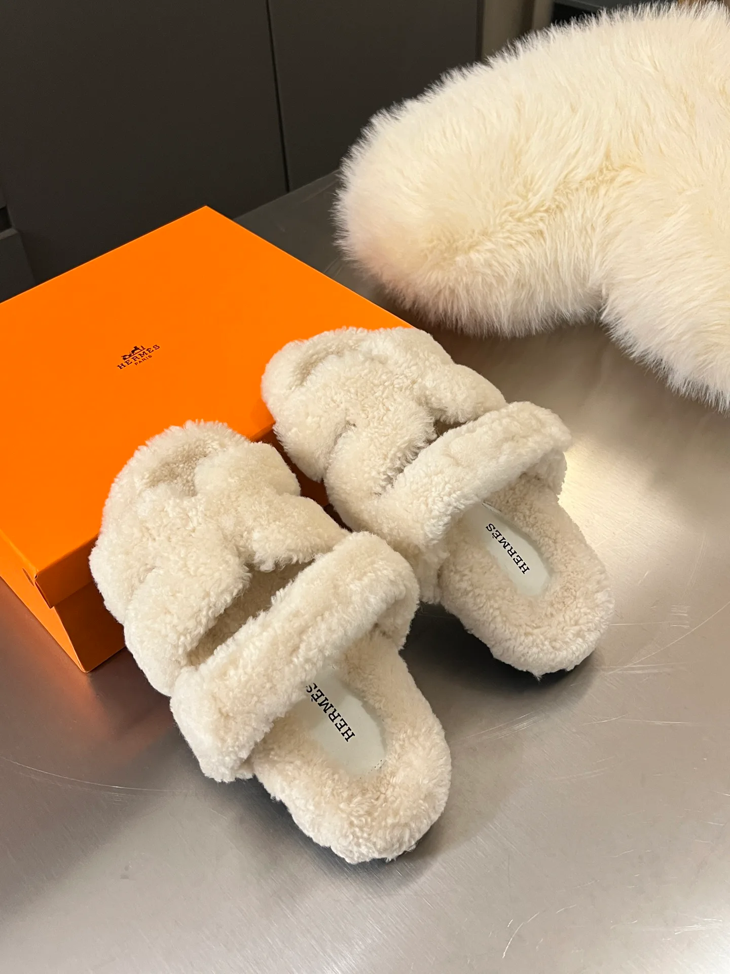 Тапочки Женские Hermes 17957237