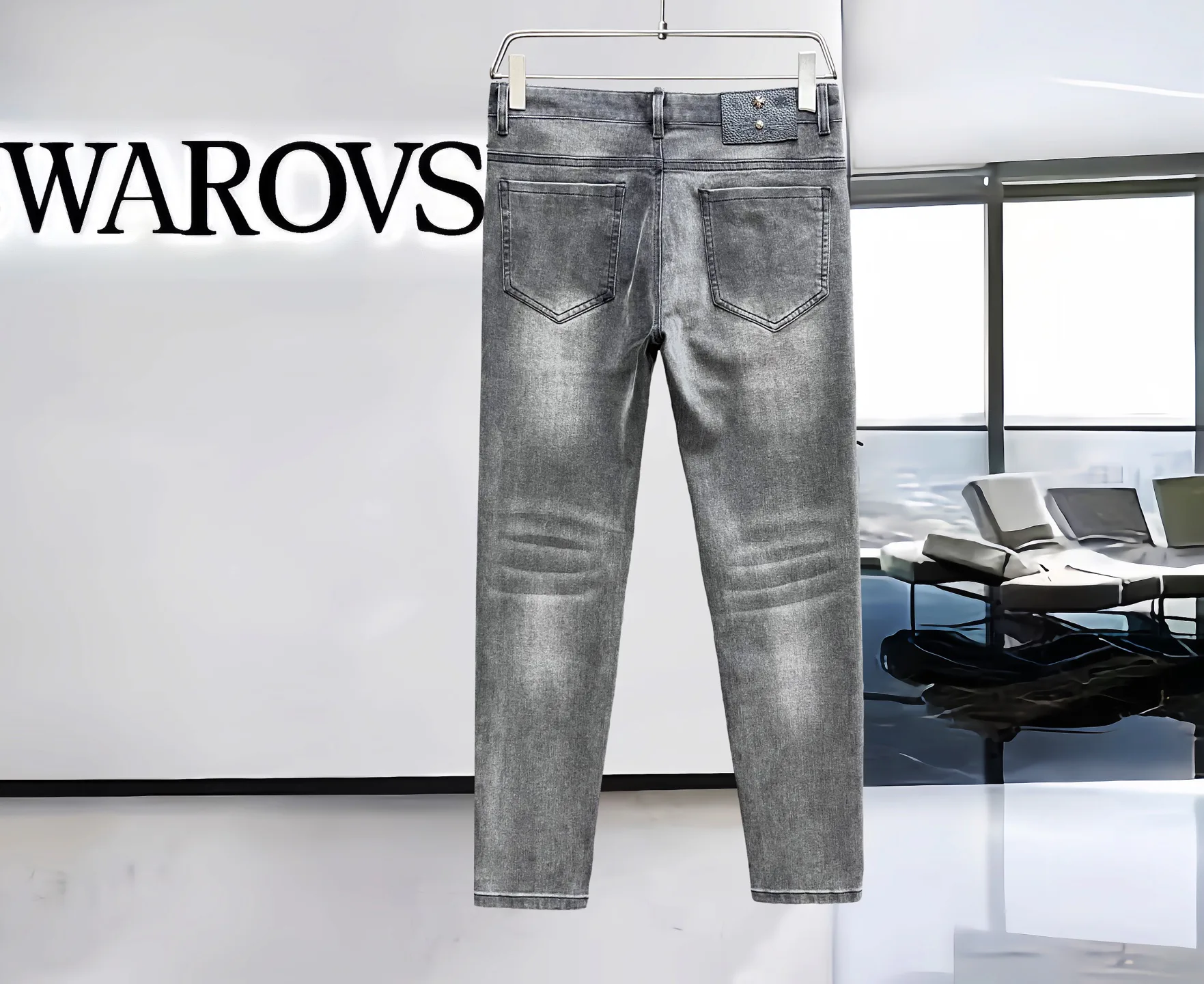 Джинсы Мужские Chrome Hearts 9175046
