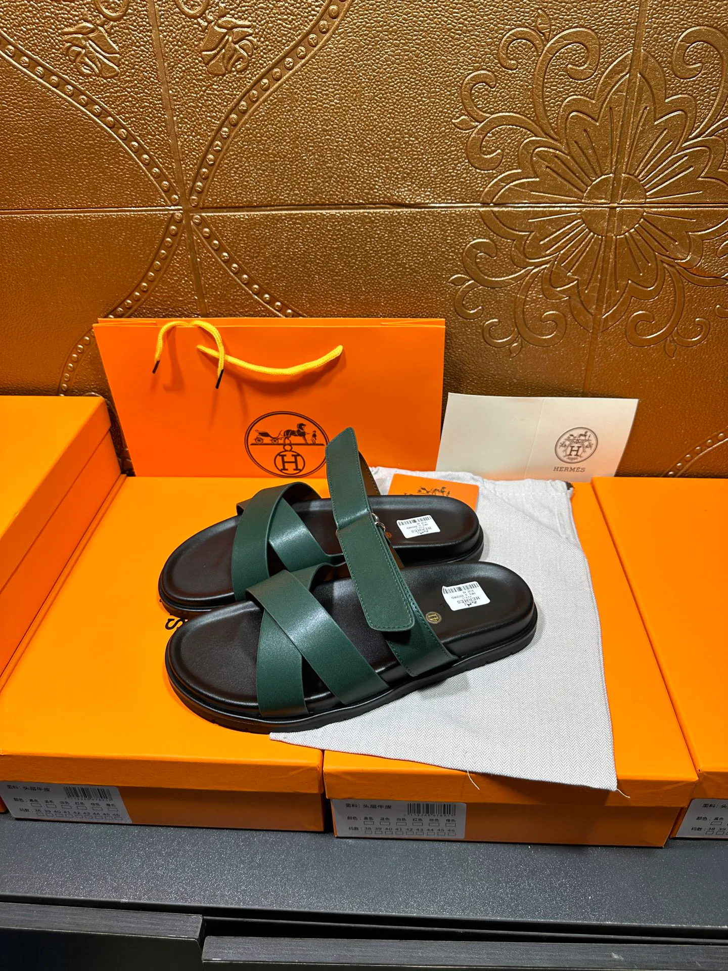 Шлепанцы Женские Hermes 987378