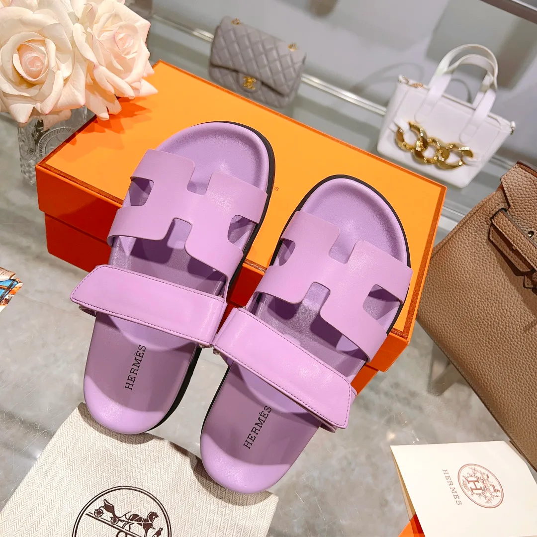 Шлепанцы Женские Hermes 19984