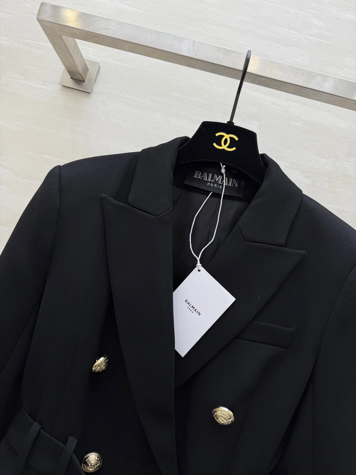 Кожаные Куртки И Дублёнки Женские Balmain 600403