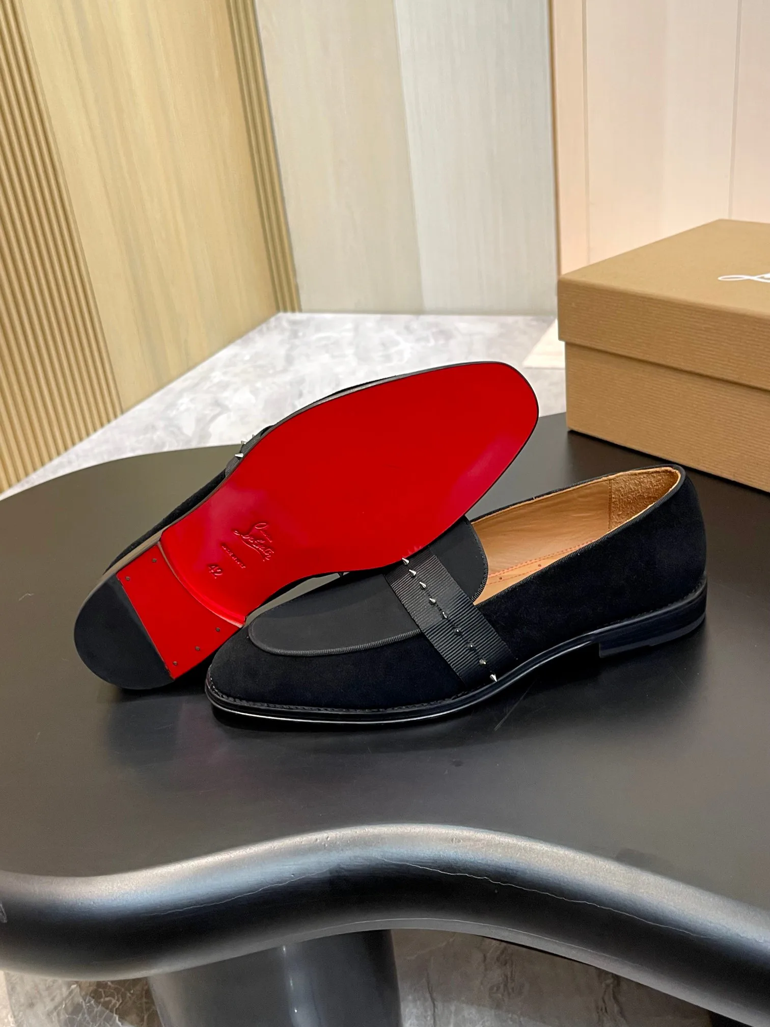 Лоферы И Туфли Мужские Christian Louboutin 18117259