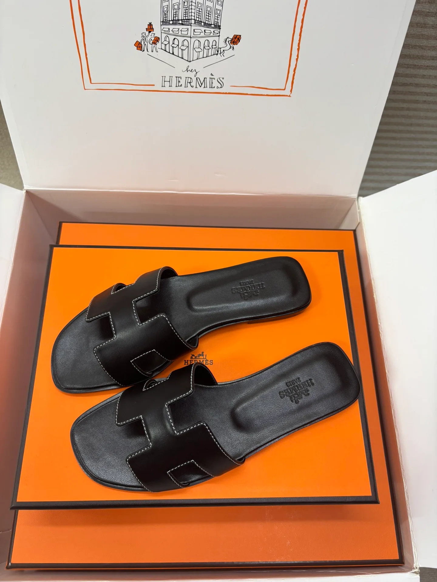 Шлепанцы Женские Hermes 190746