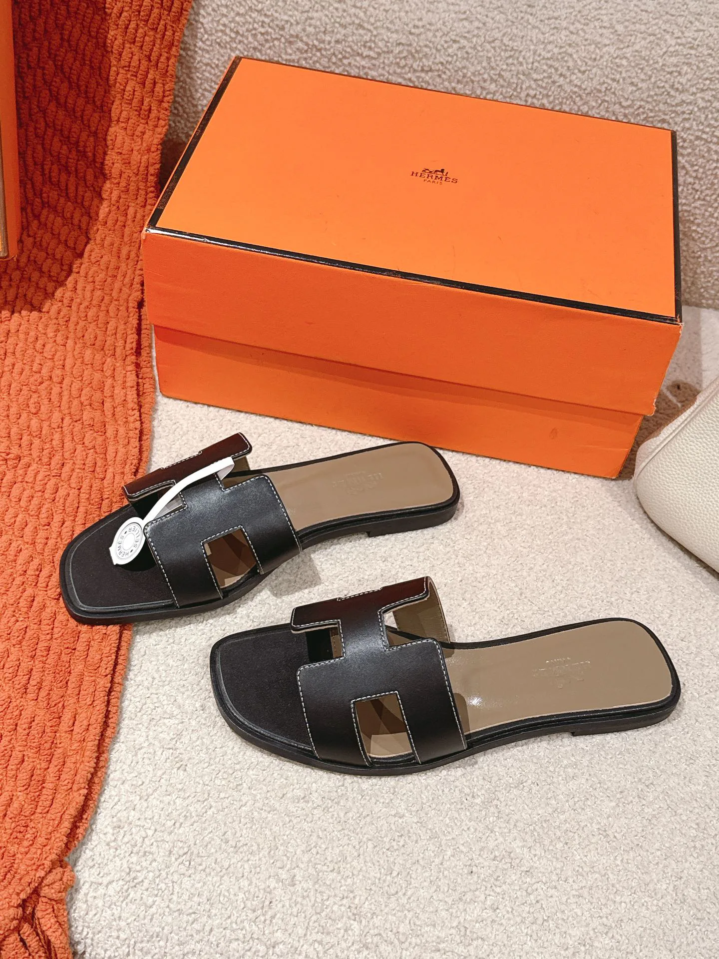 Шлепанцы Женские Hermes 34258