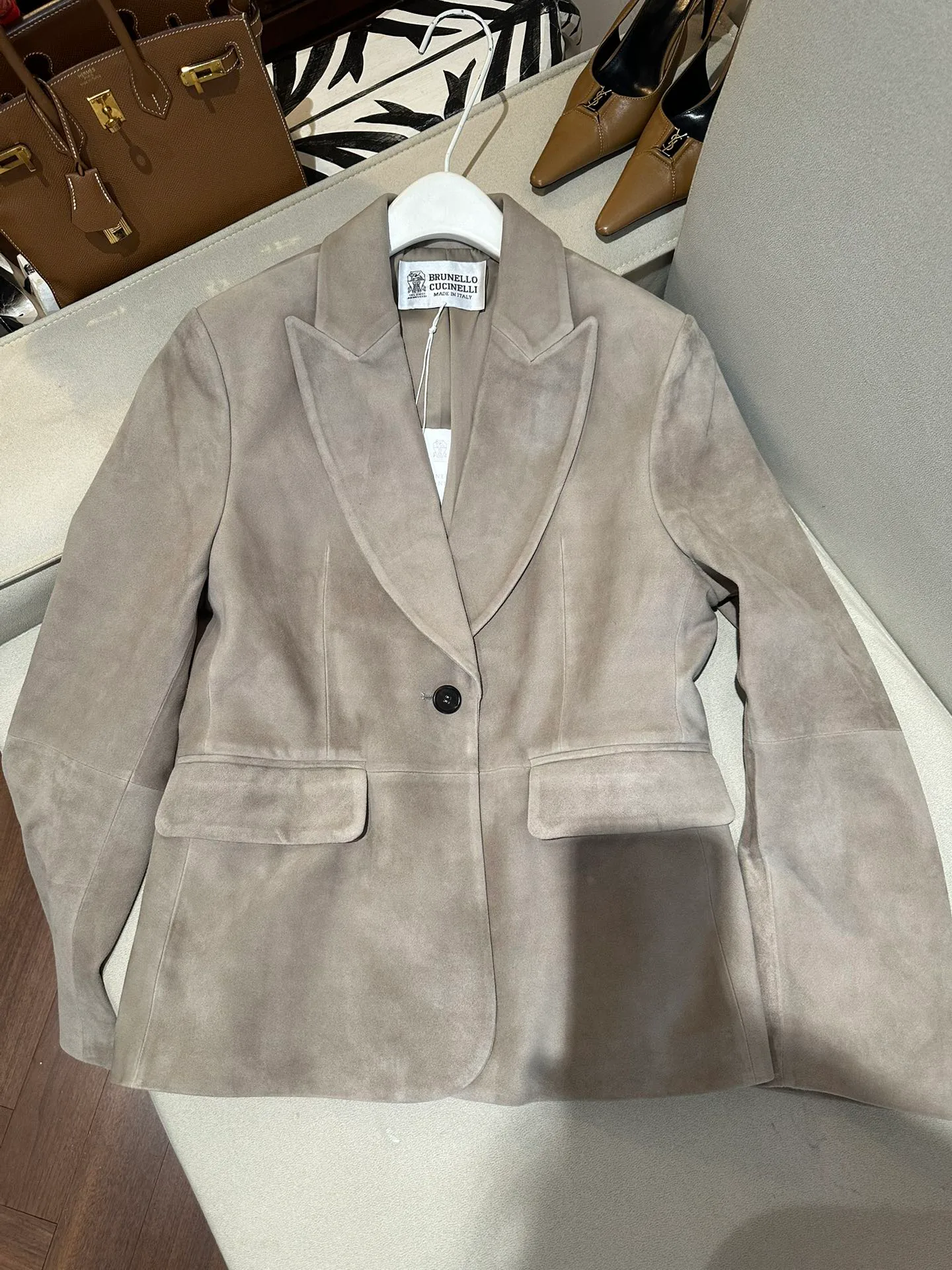 Кожаные Куртки И Дублёнки Женские Brunello Cucinelli 11349914