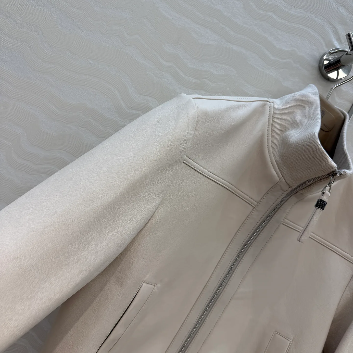 Кожаные Куртки И Дублёнки Женские Brunello Cucinelli 18172962