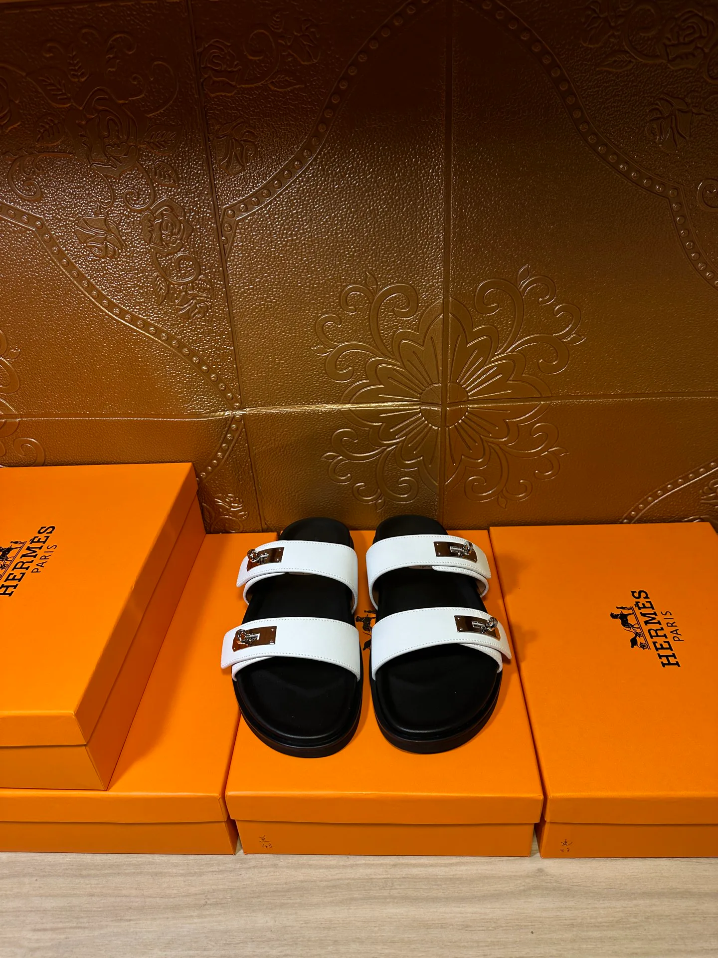 Шлепанцы Женские Hermes 1265577