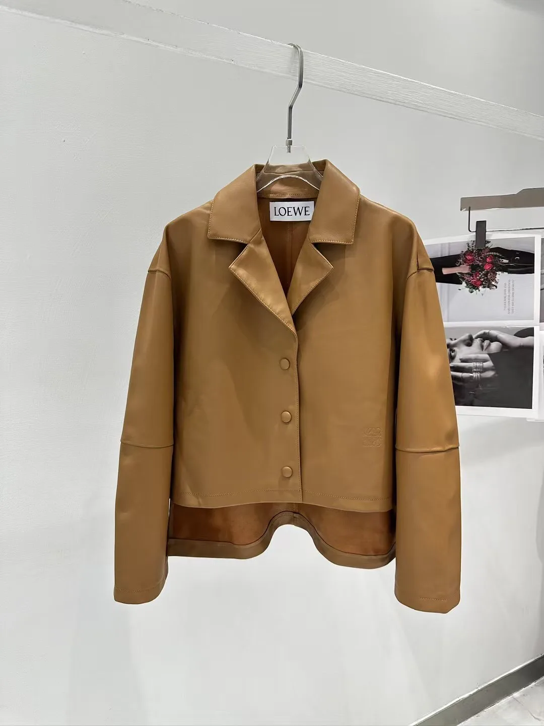 Кожаные Куртки И Дублёнки Женские Loewe 12717839