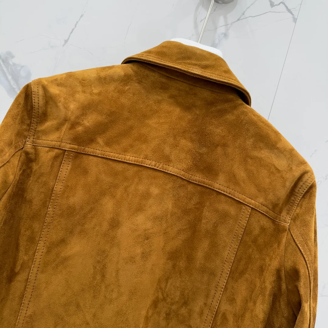 Кожаные Куртки И Дублёнки Женские Saint Laurent 10790625