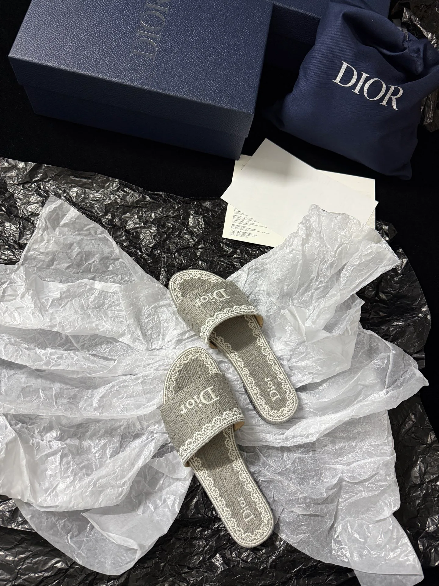 Шлепанцы Женские Christian Dior 578423