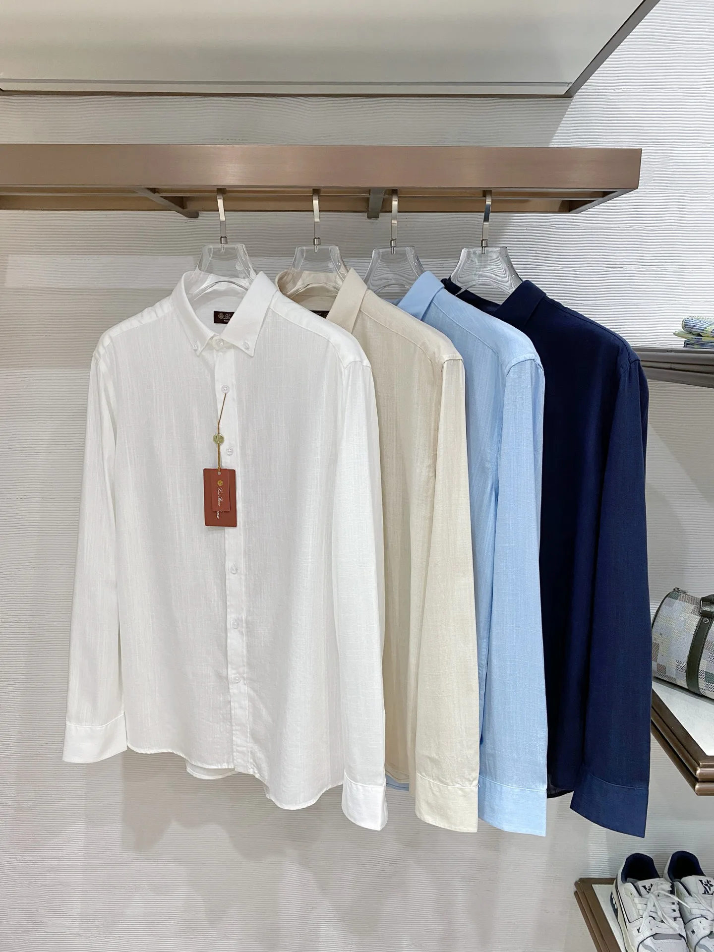 Рубашки Мужские Loro Piana 13428312