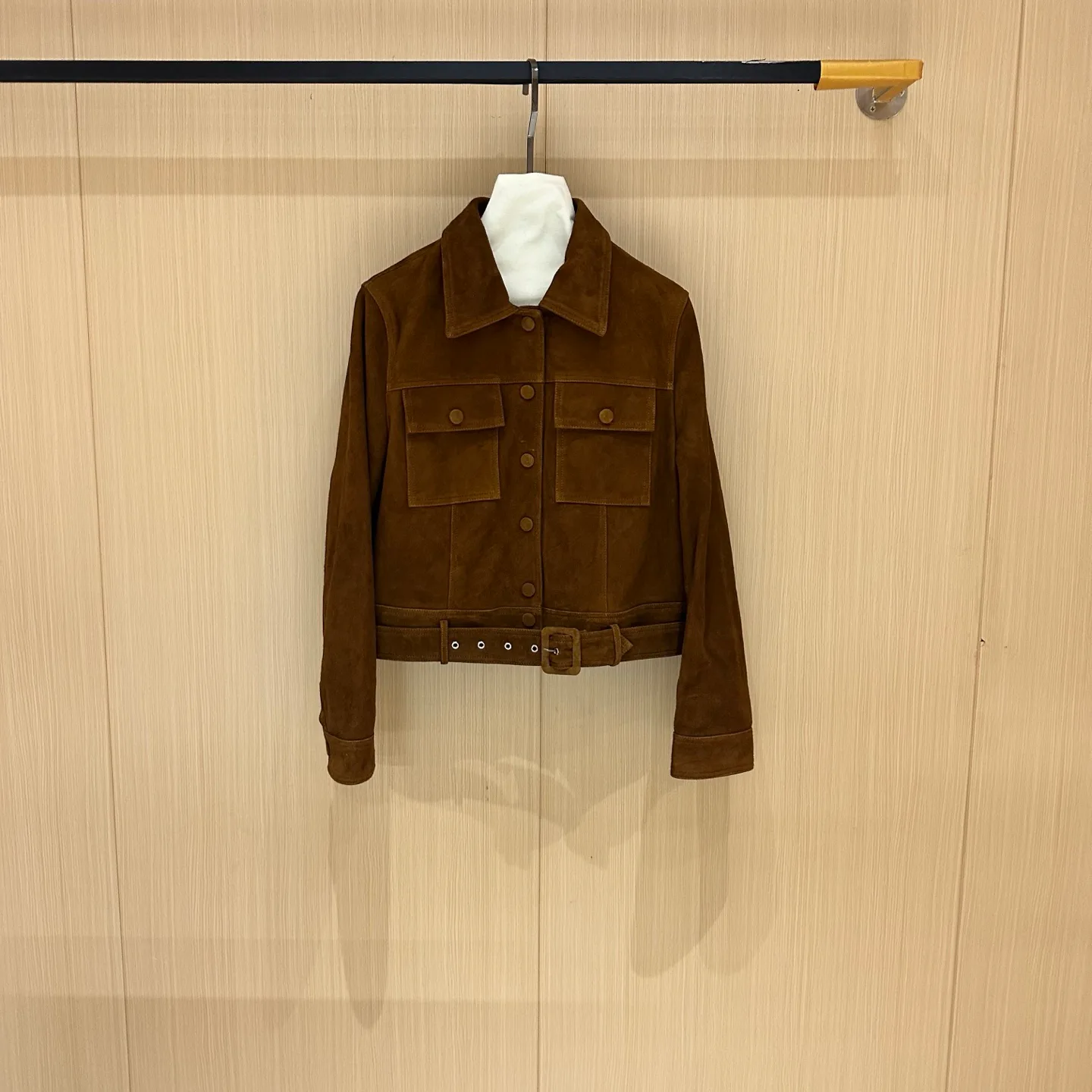 Кожаные Куртки И Дублёнки Женские Saint Laurent 11672599