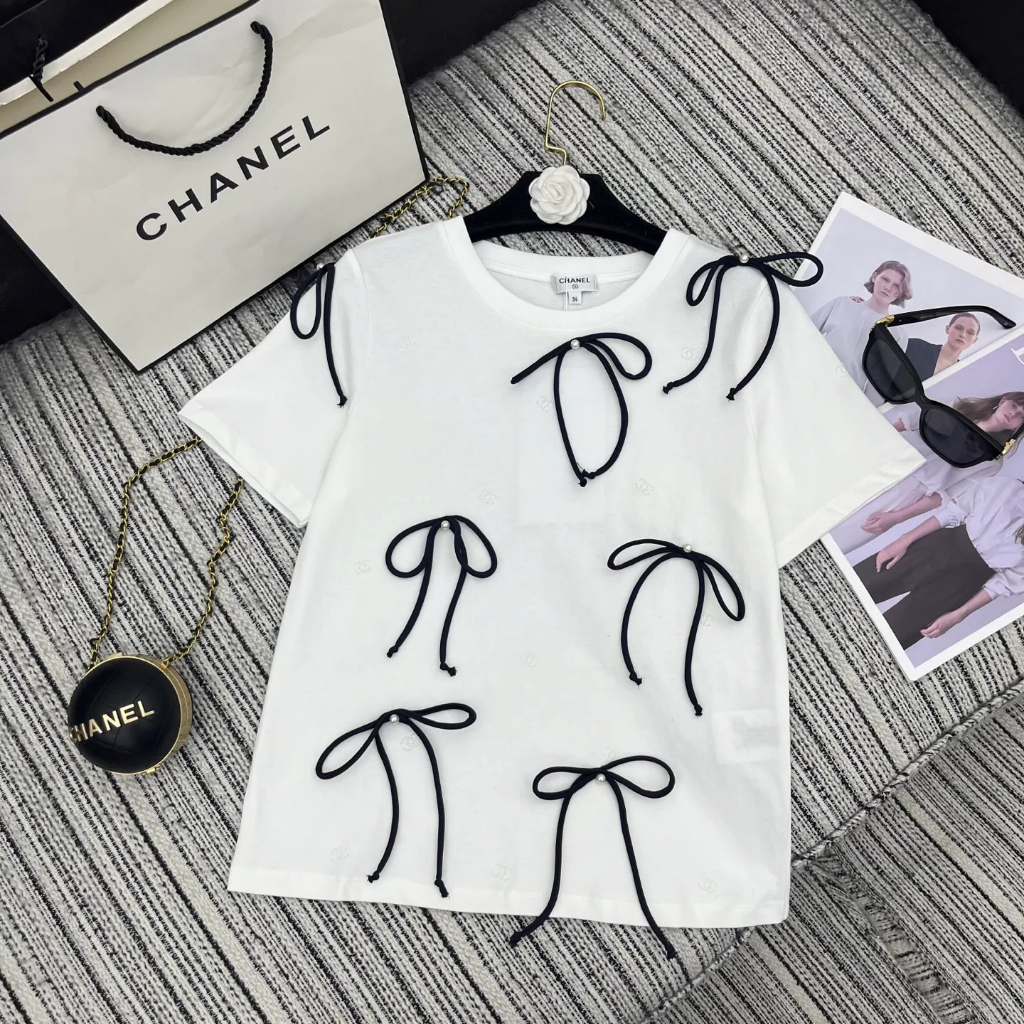 Футболки Женские Chanel 25957