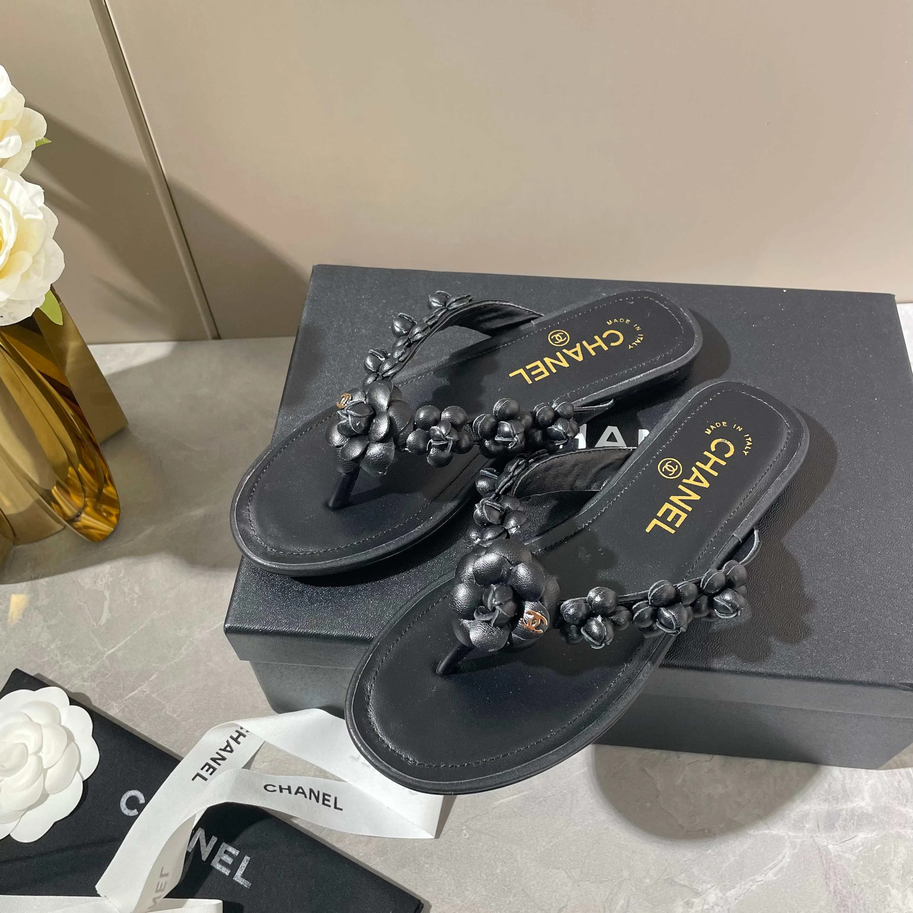 Шлепанцы Женские Chanel 17947070