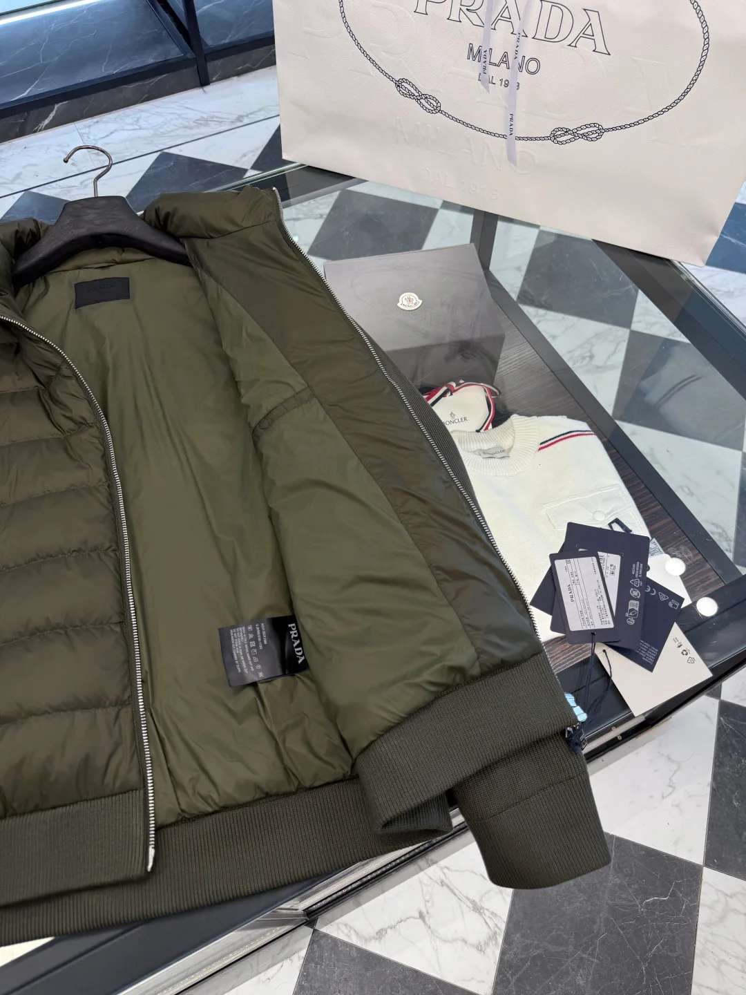 Куртки И Пуховики Мужские Prada 1749849