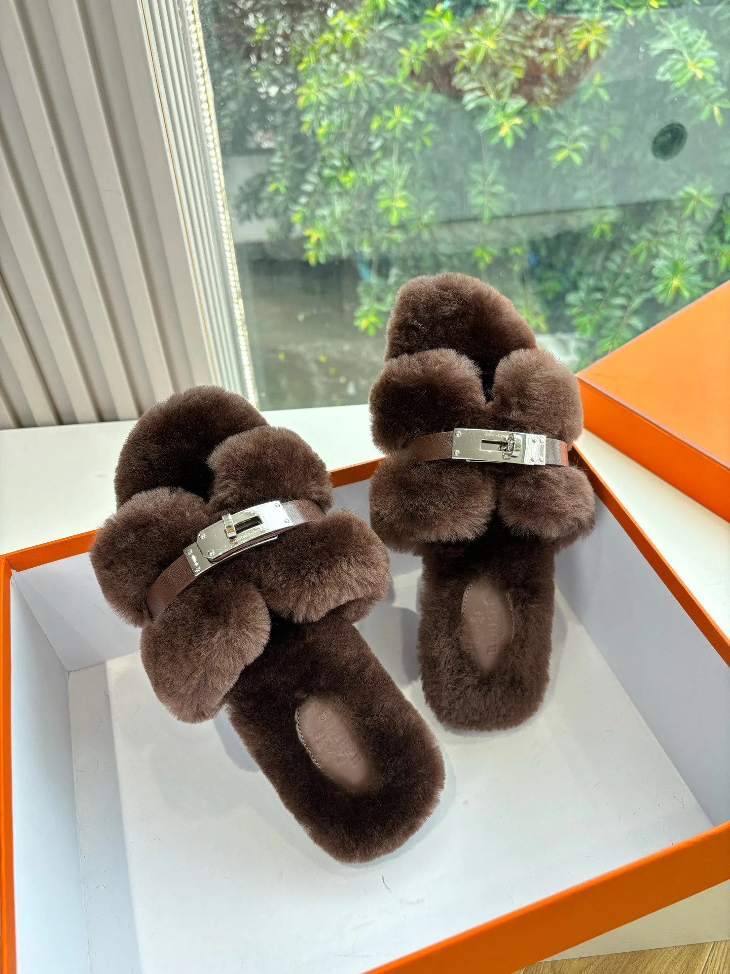 Тапочки Женские Hermes 18053267