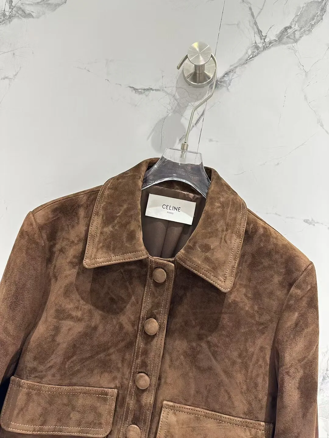 Кожаные Куртки И Дублёнки Женские Celine 11868476