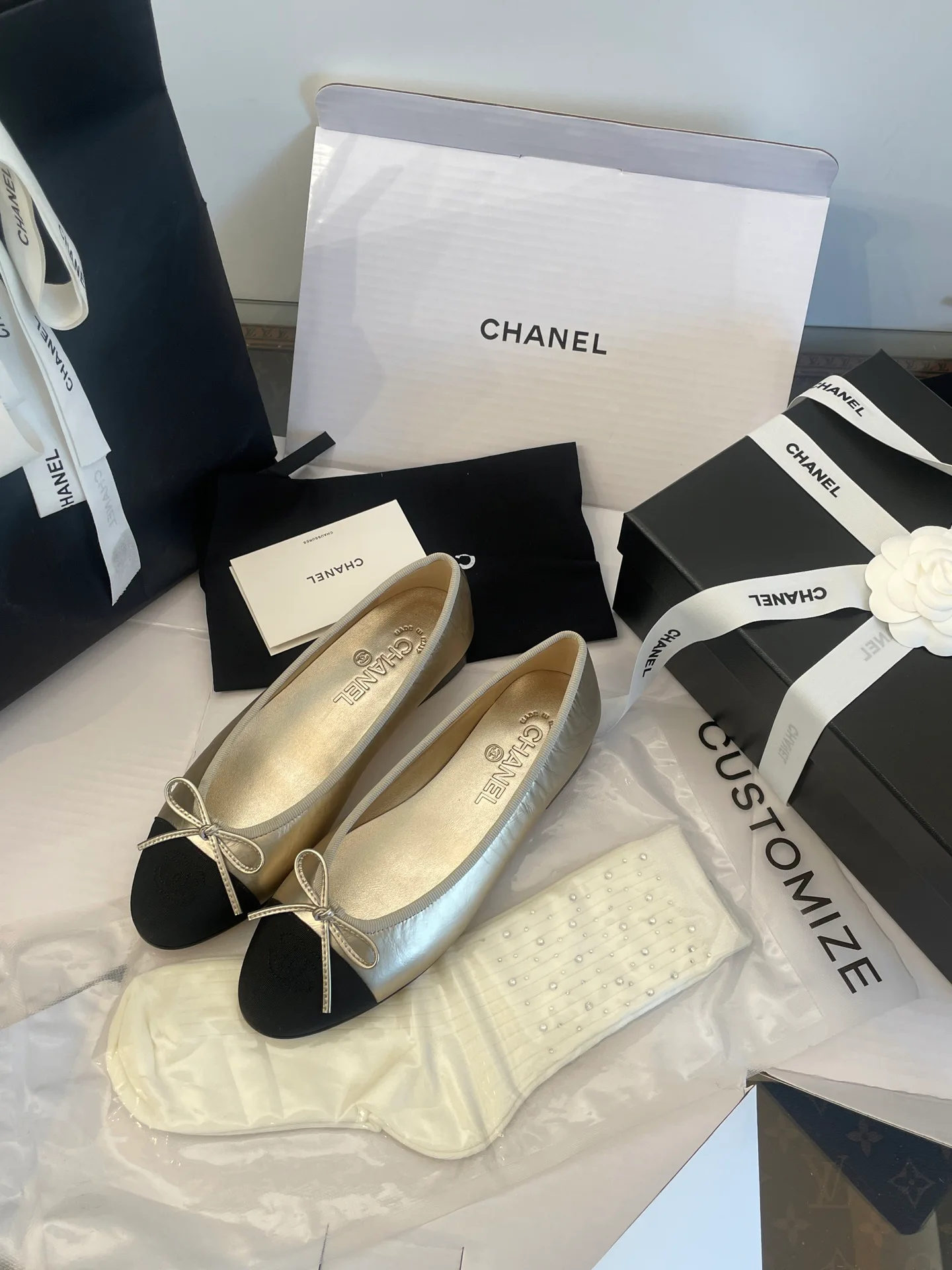 Балетки Женские Chanel 19038957