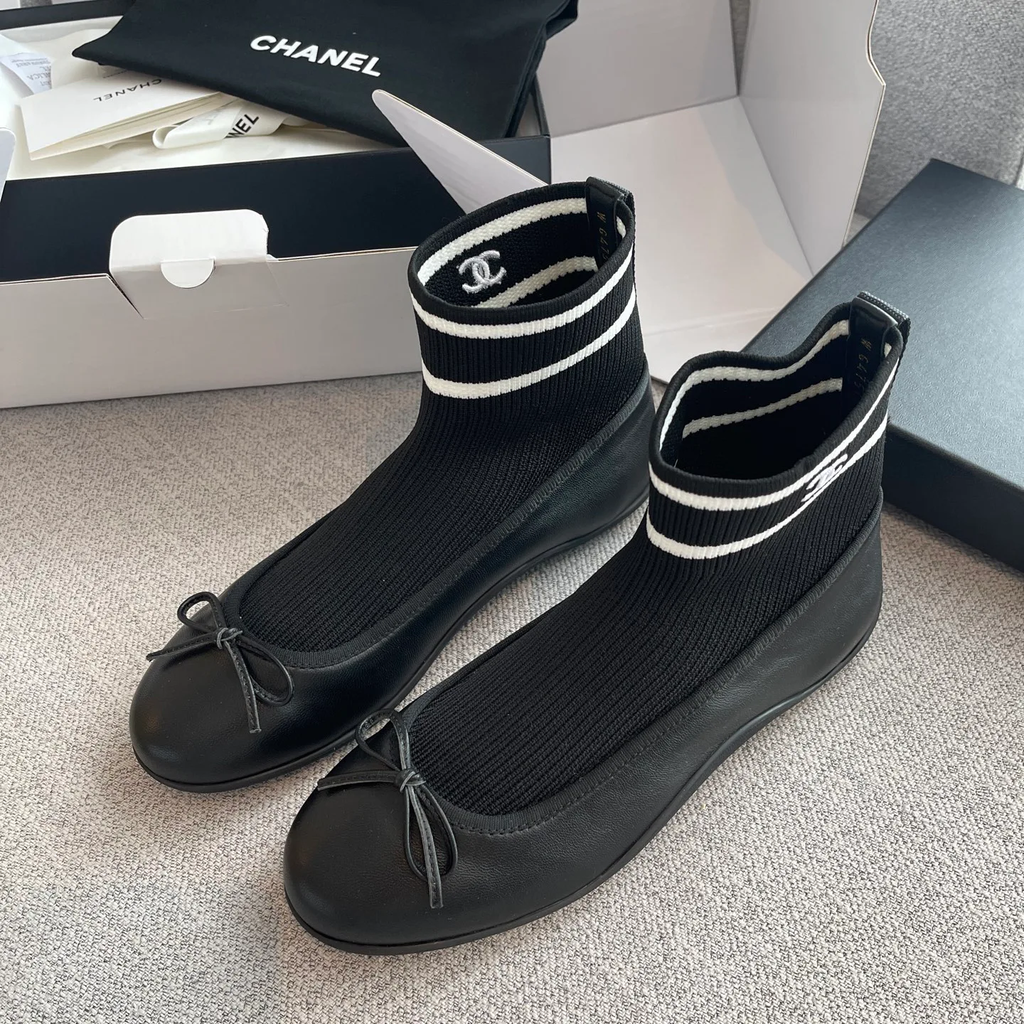 Балетки Женские Chanel 18066376
