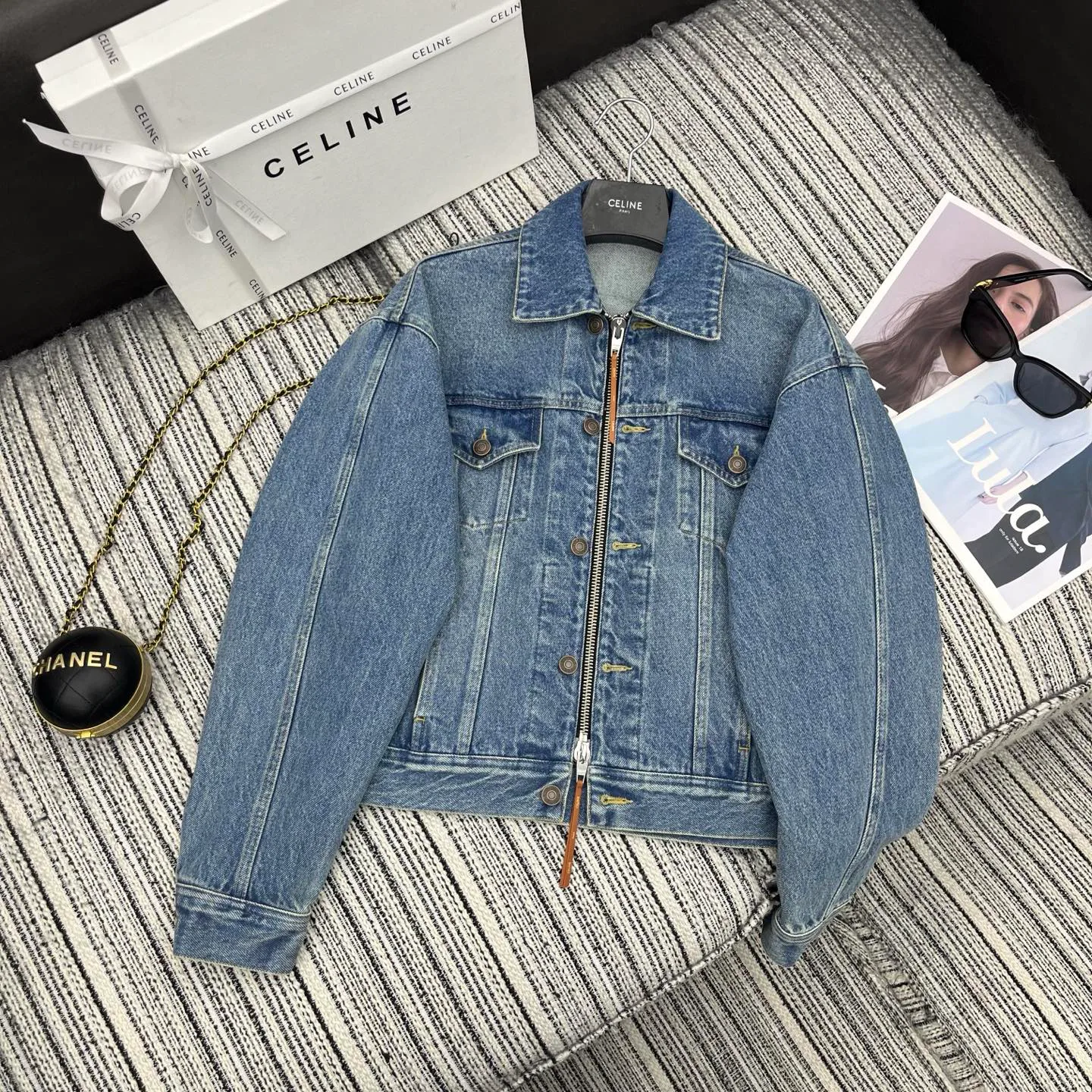 Куртки И Пуховики Женские Celine 3054941