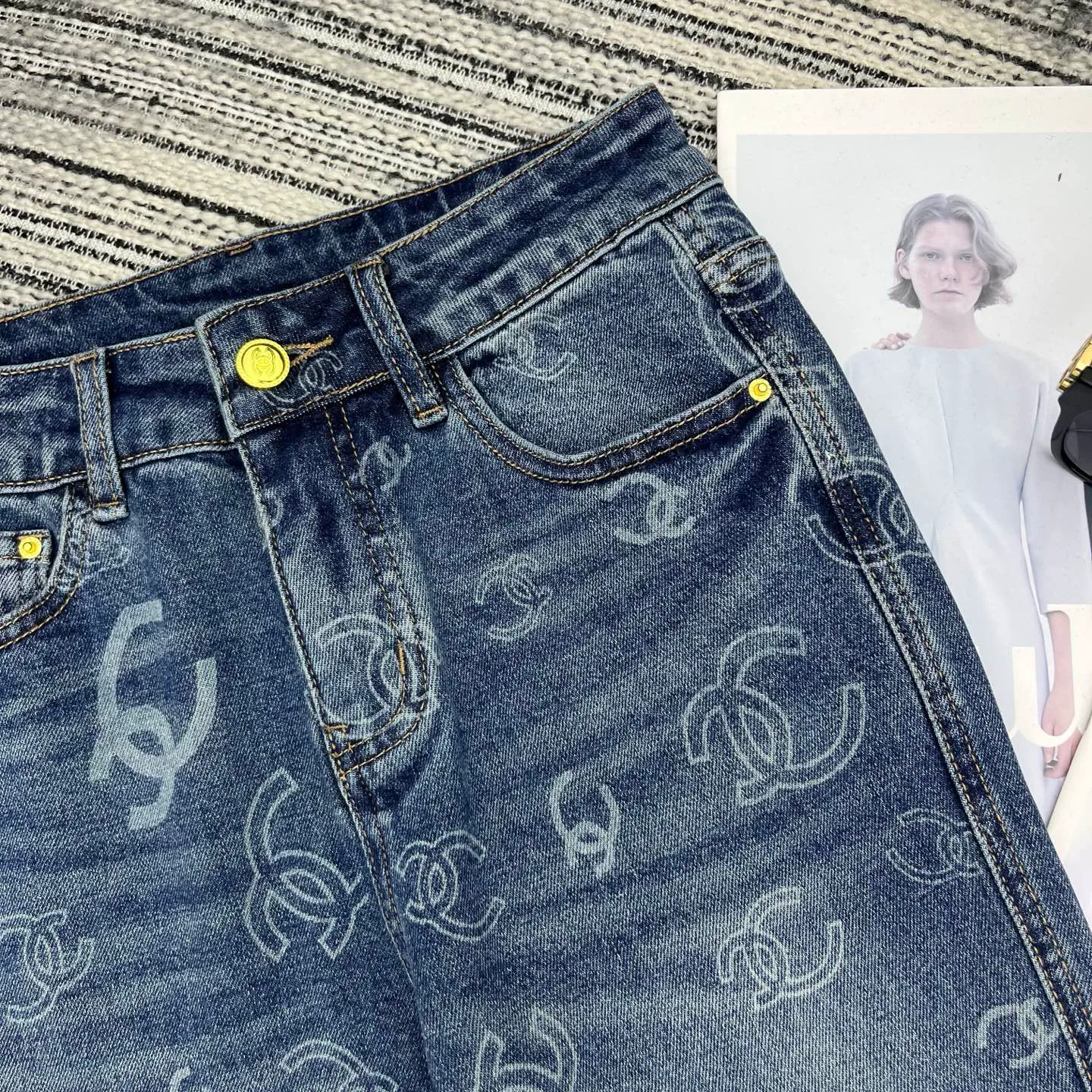 Джинсы Женские Chanel 82046