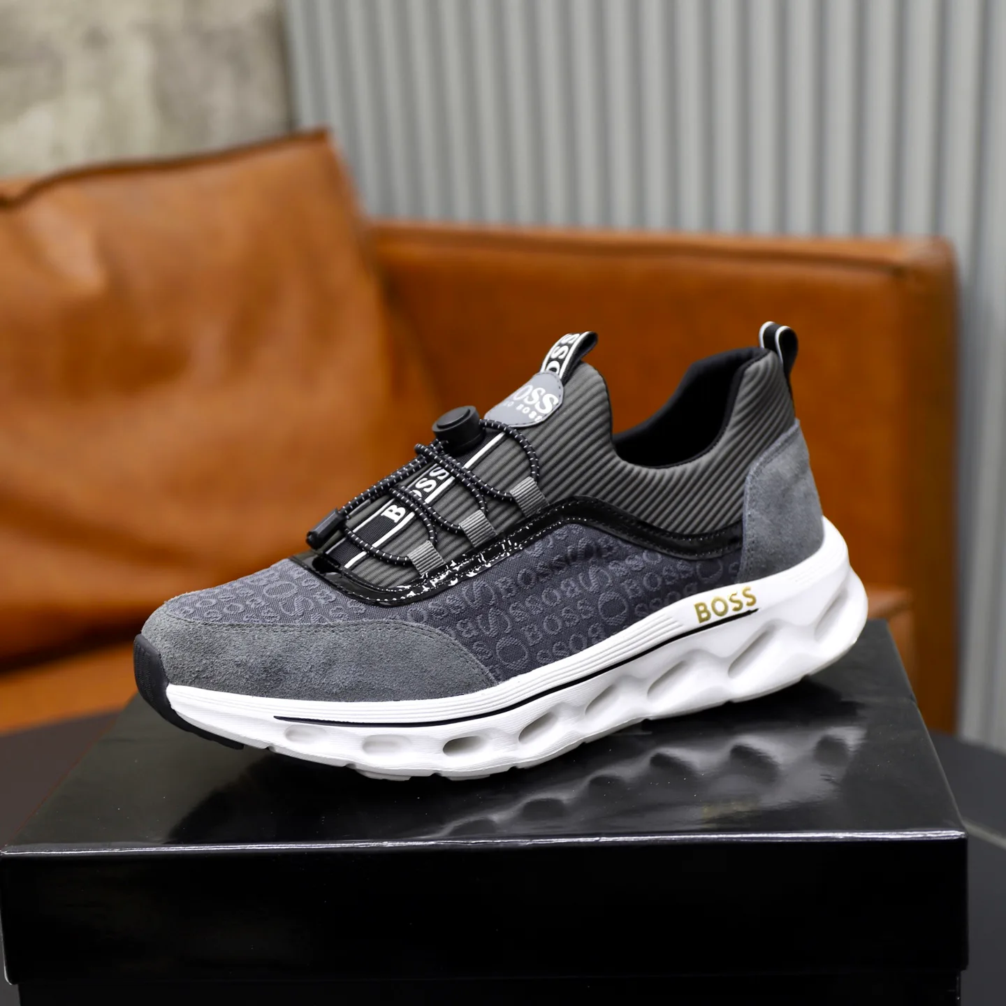 Кроссовки Мужские Hugo Boss 183898