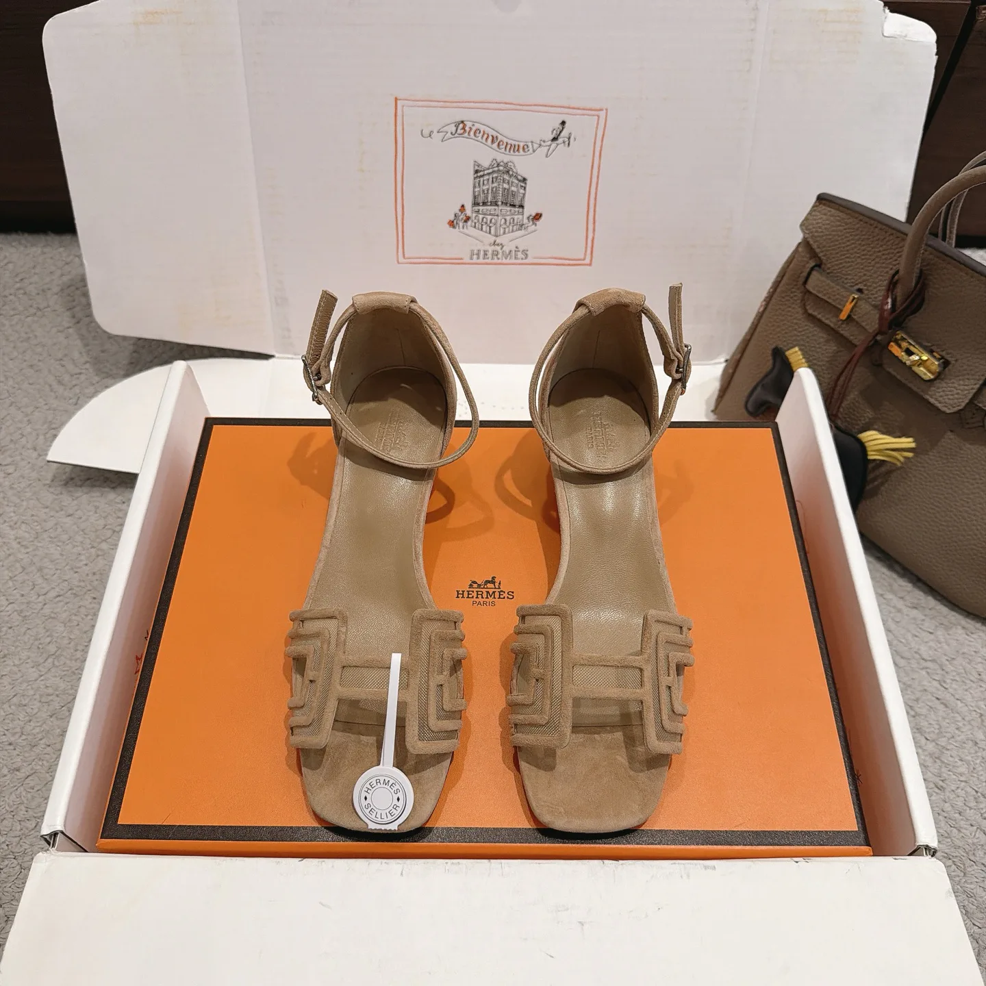Босоножки Женские Hermes 17787147