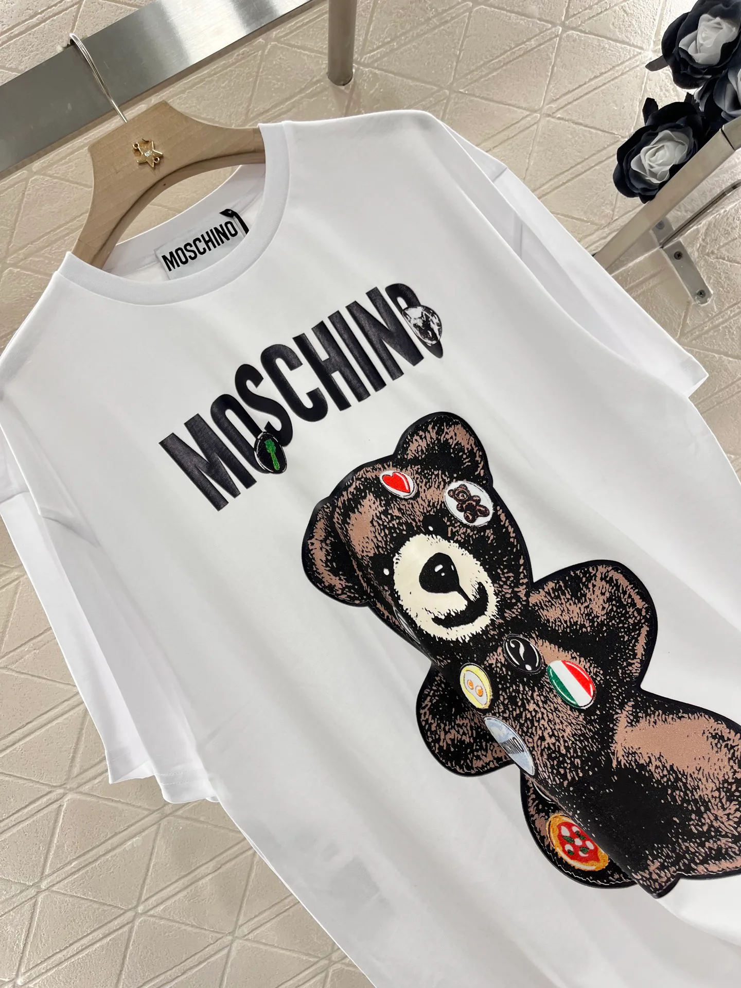Футболки Женские Moschino 33201