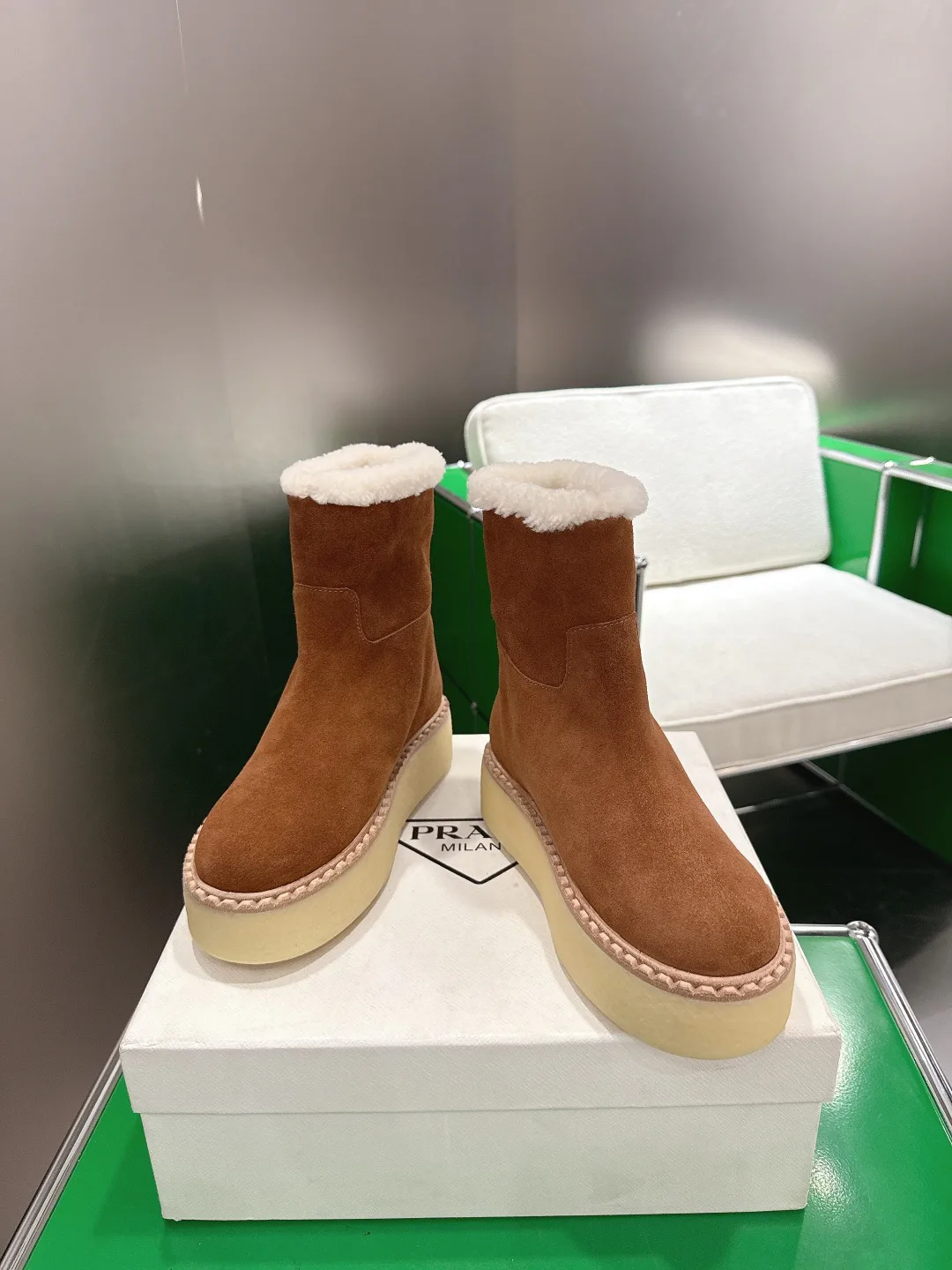 Угги Женские Prada 18677765
