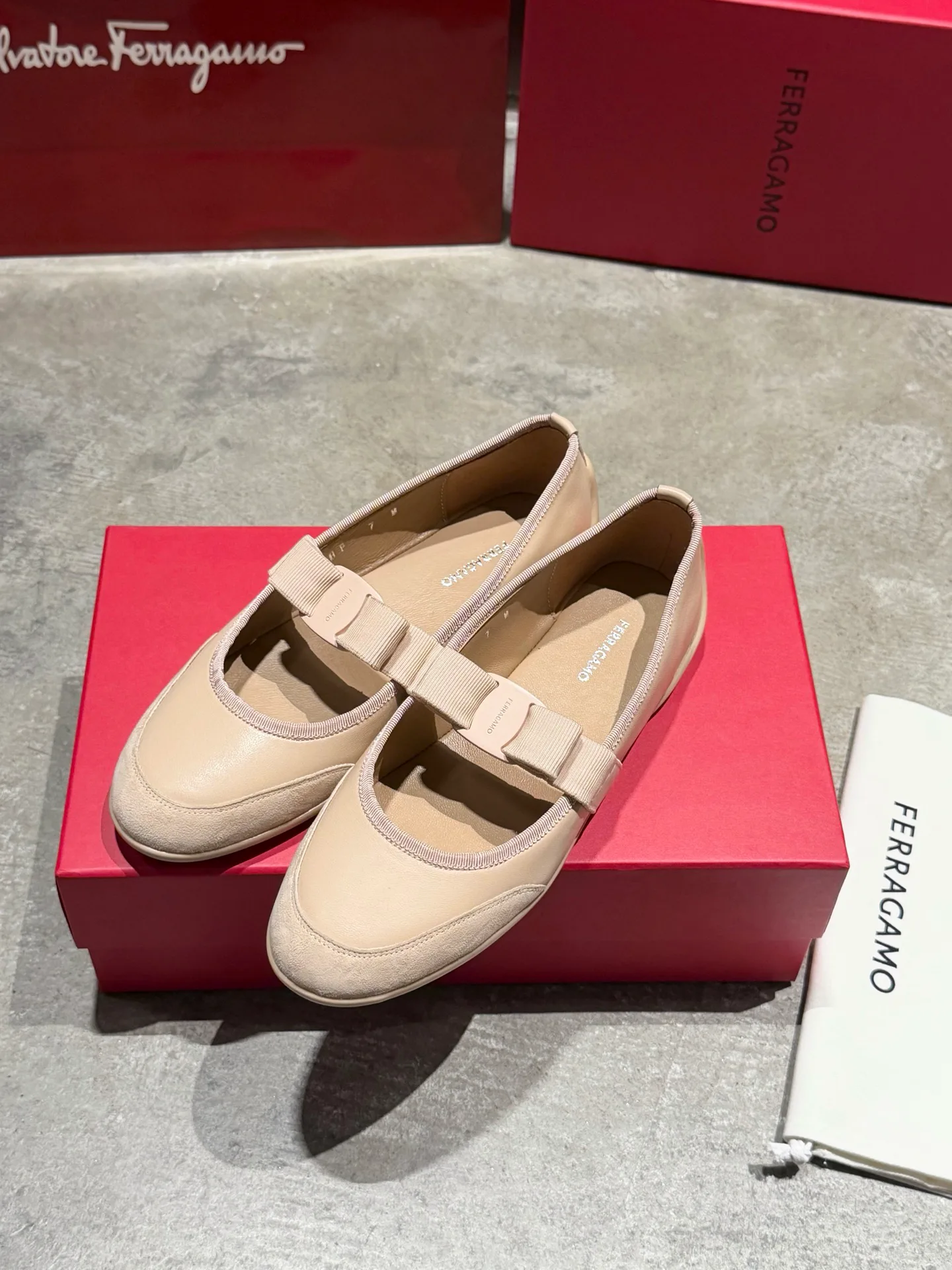 Балетки Женские Salvatore Ferragamo 18357228