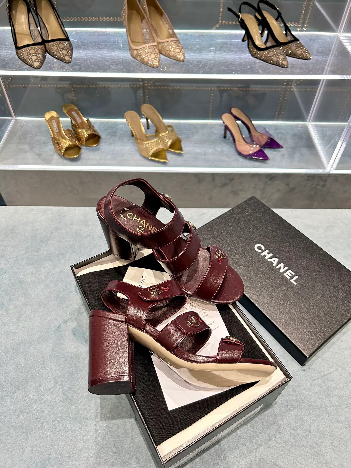 Босоножки Женские Chanel 10245368