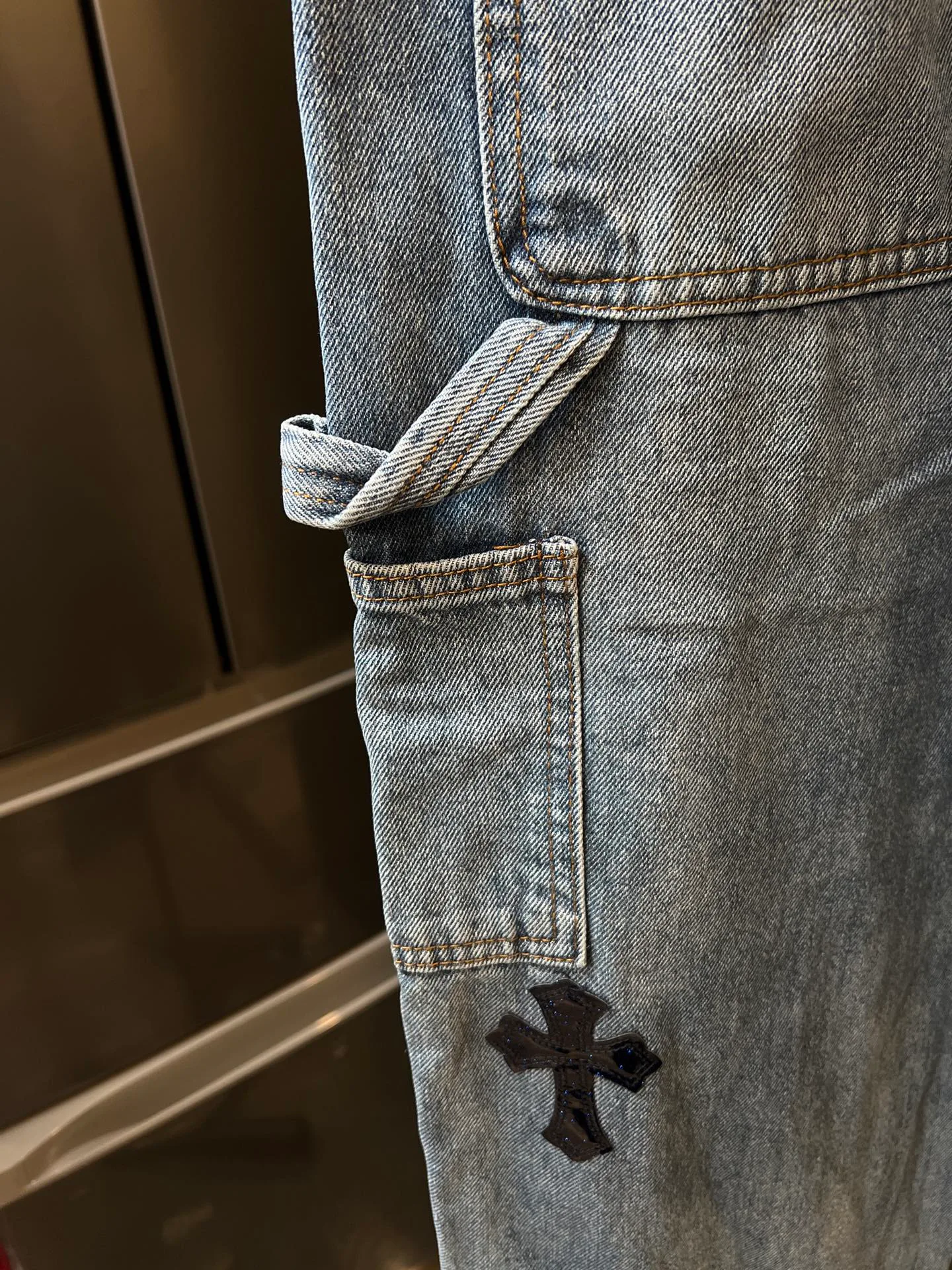 Джинсы Мужские Chrome Hearts 11523341
