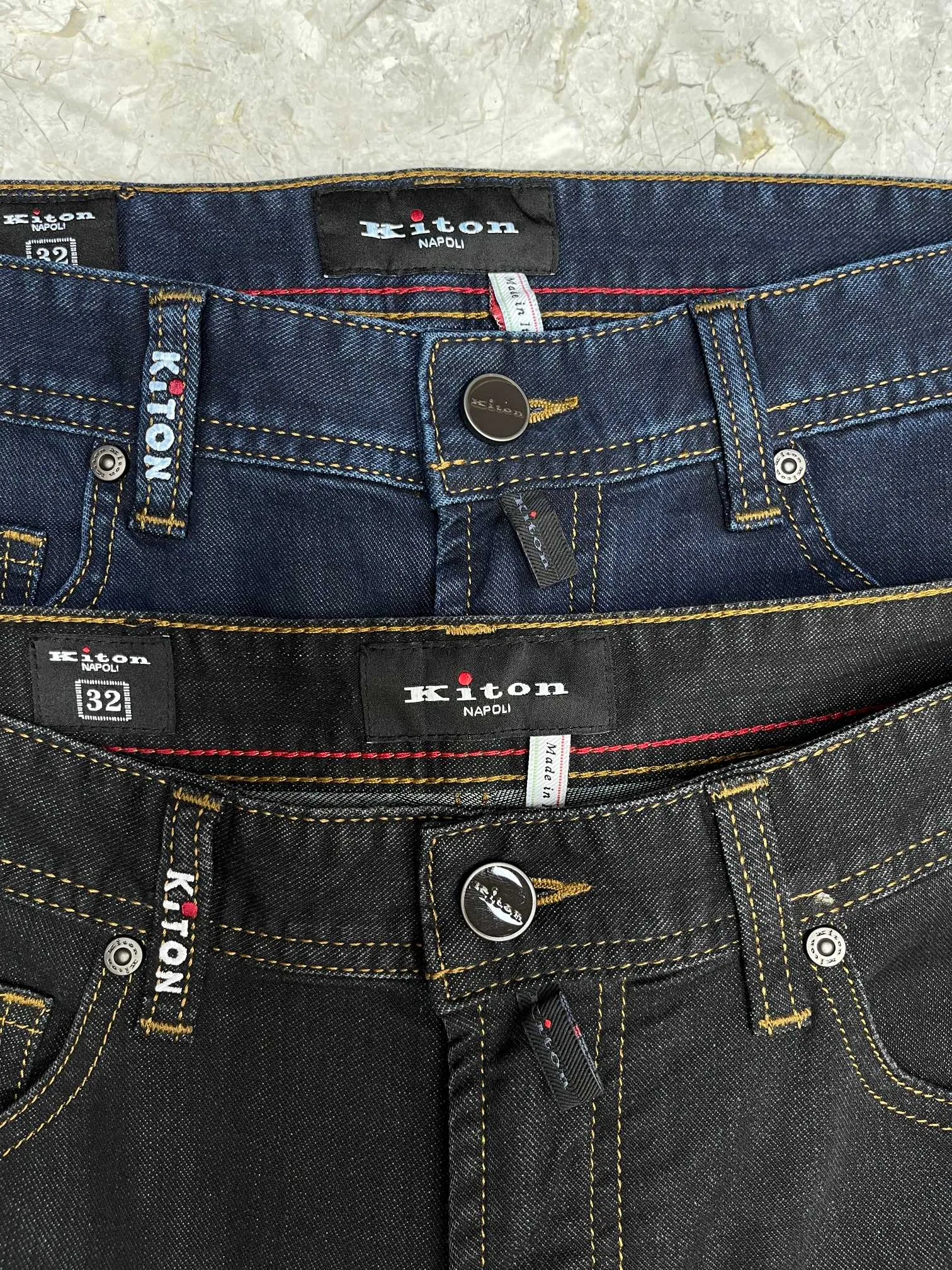 Джинсы Мужские Kiton 12551734