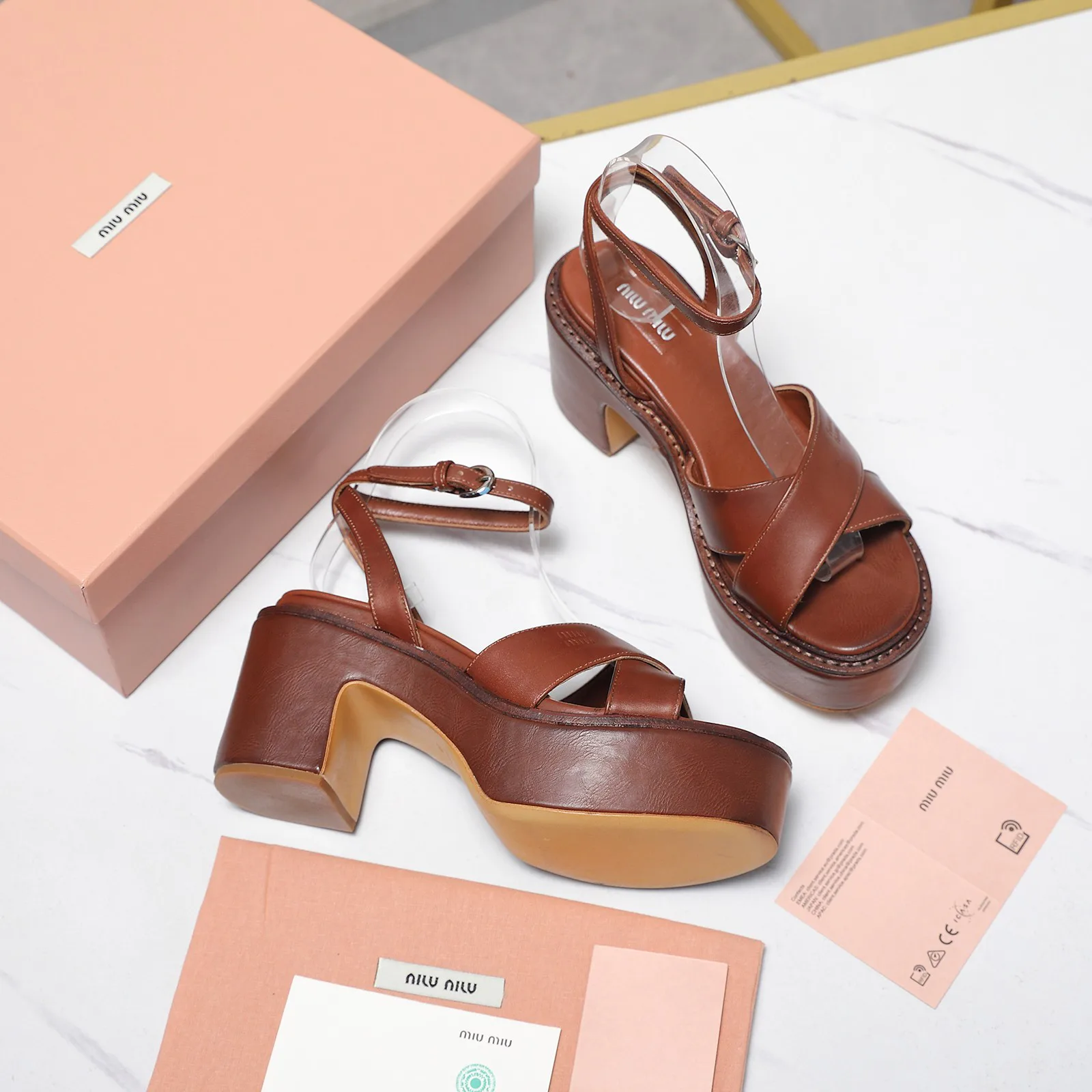 Босоножки Женские Miu Miu 11416333