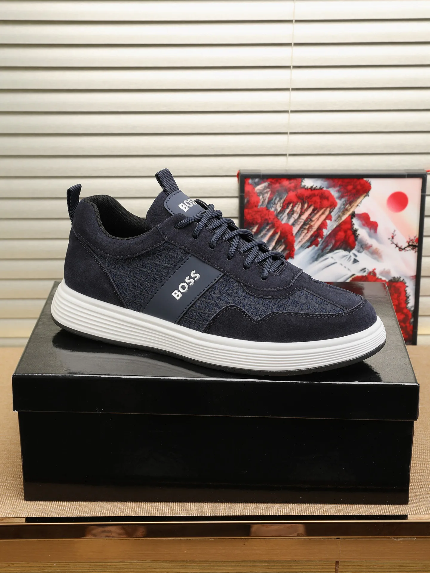 Кроссовки Мужские Hugo Boss 1265573