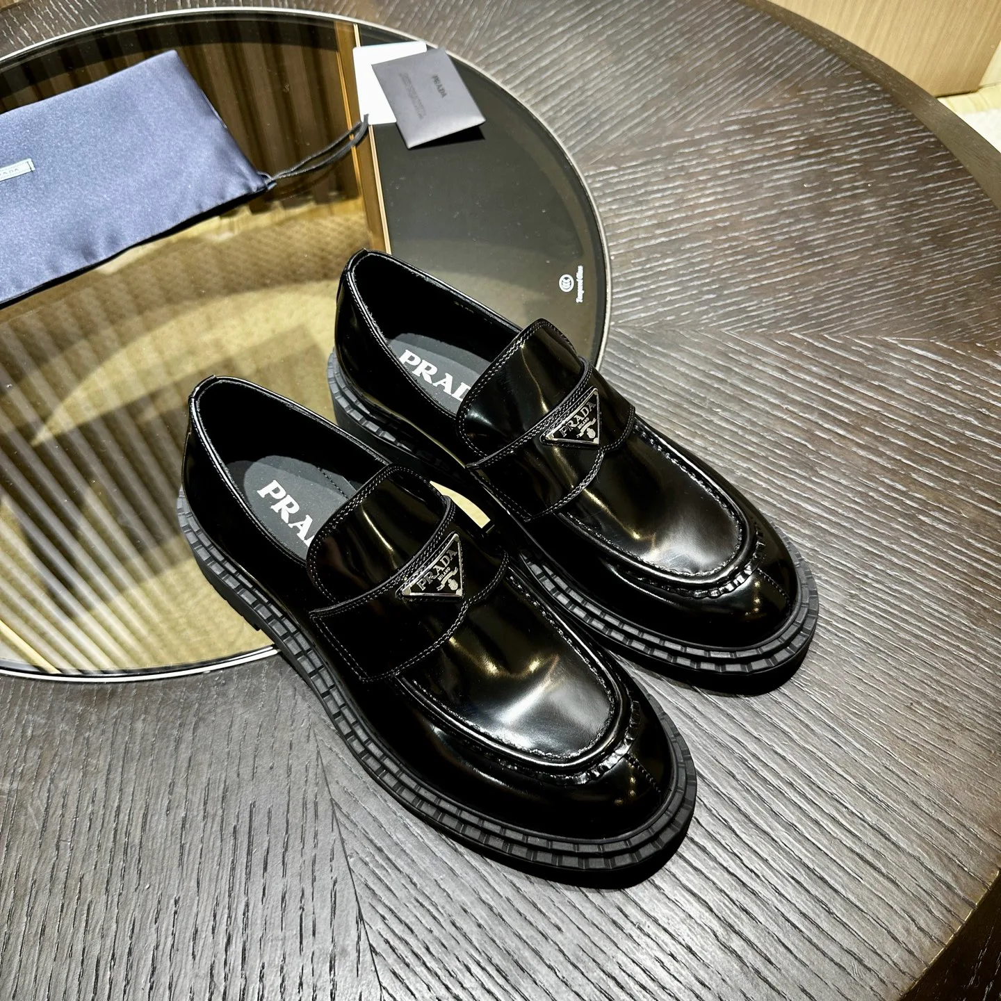 Лоферы И Туфли Мужские Prada 18192299