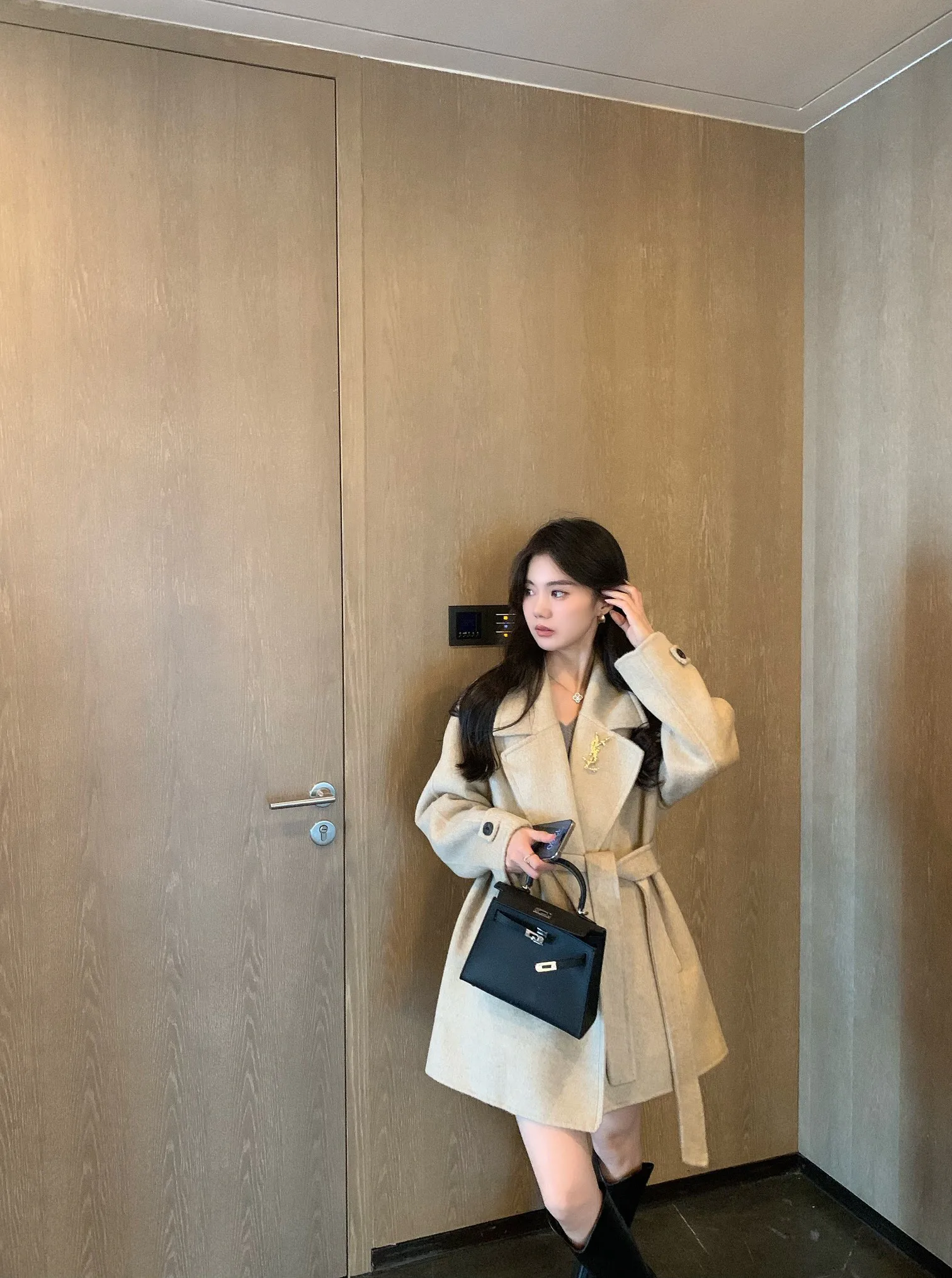 Пальто Женские Saint Laurent 18530522