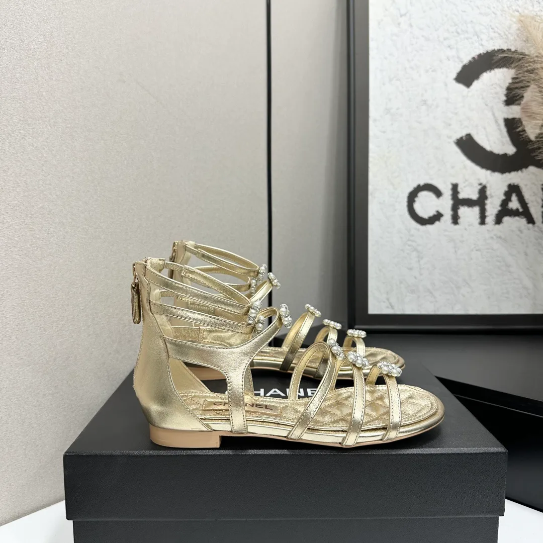 Сандалии Женские Chanel 9651871