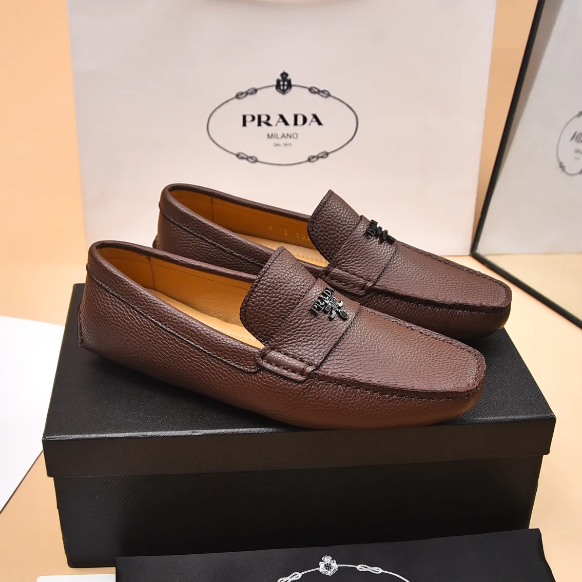 Лоферы И Туфли Мужские Prada 17599