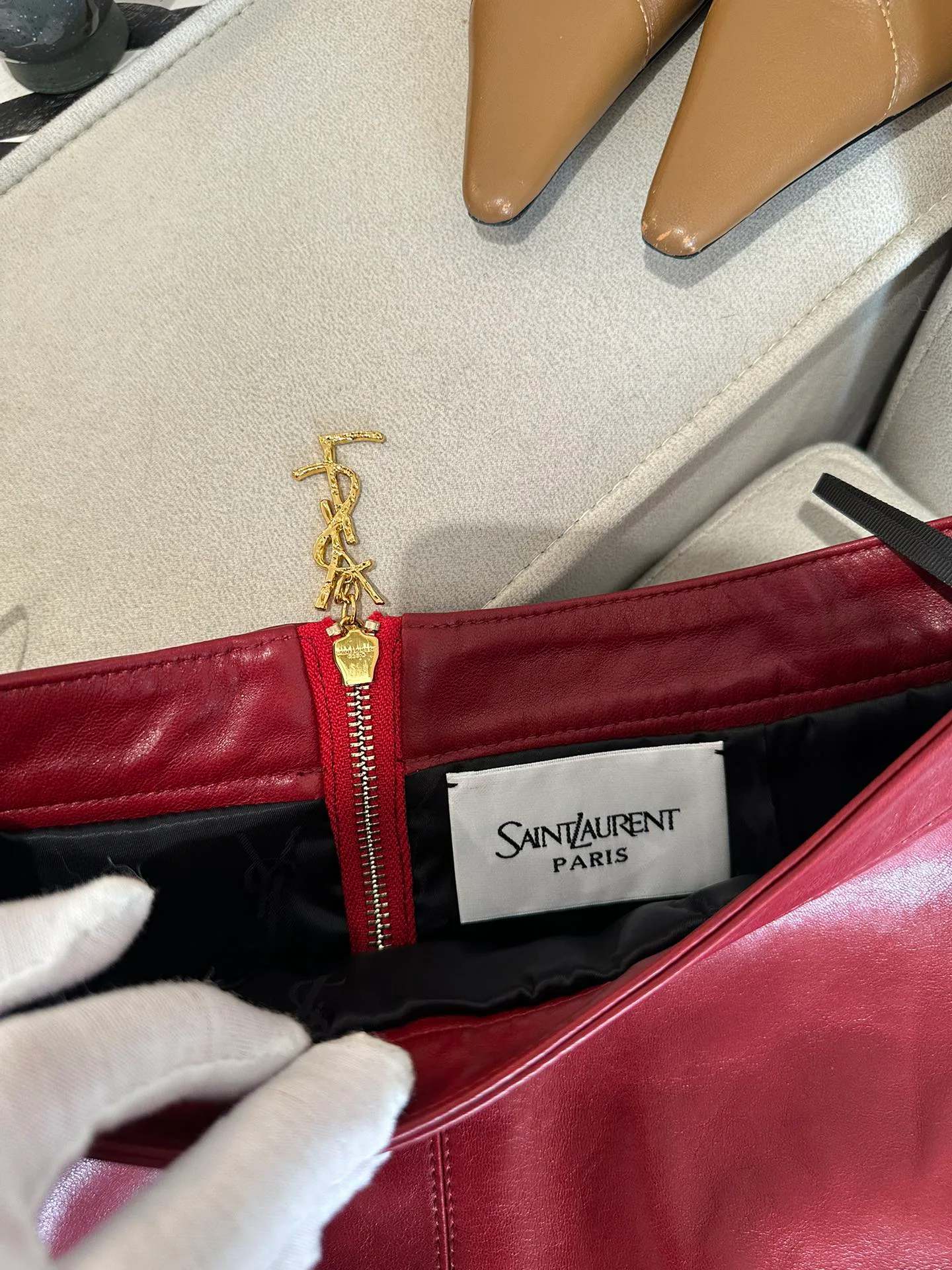 Юбки Женские Saint Laurent 1504914