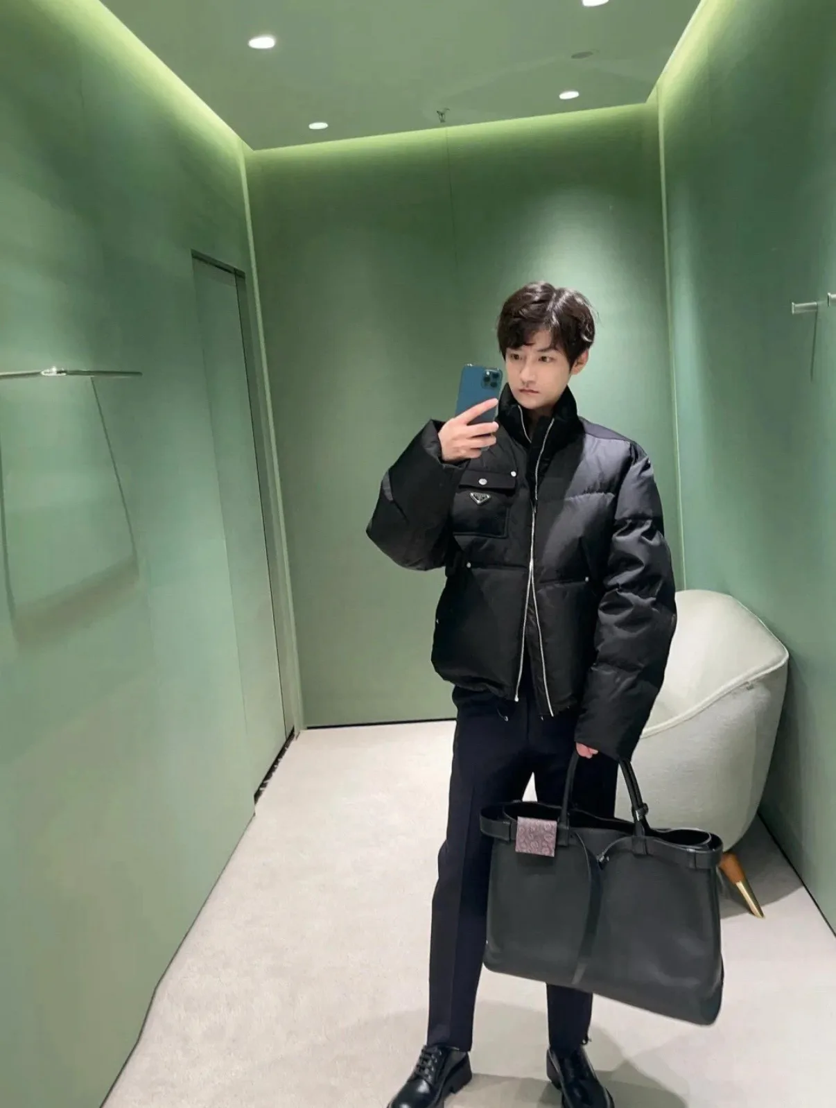 Куртки И Пуховики Мужские Prada 1446154