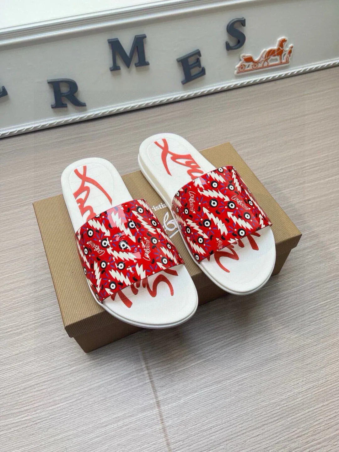 Шлепанцы Мужские Christian Louboutin 65760