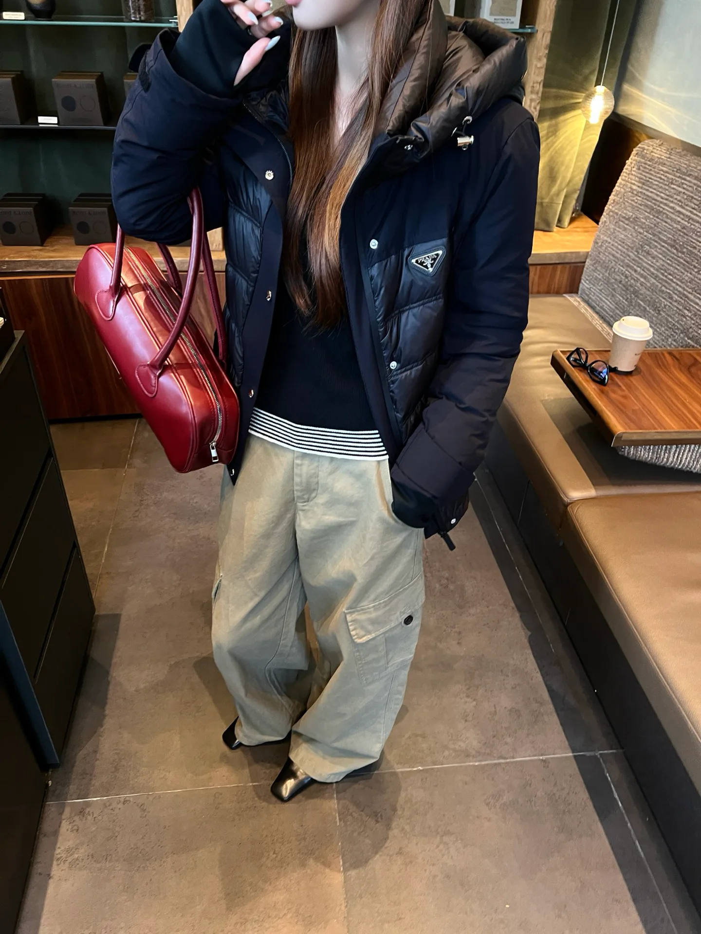 Куртки И Пуховики Женские Prada 18108500