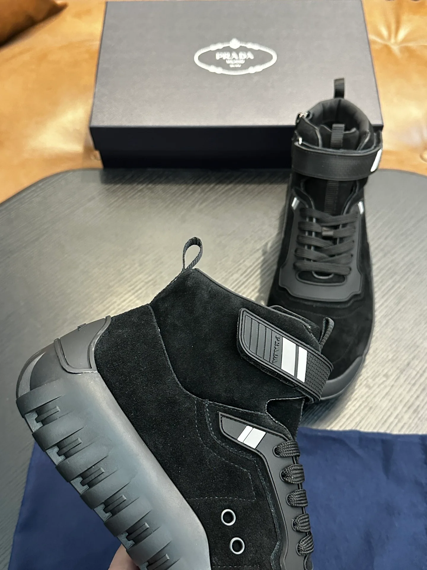 Кроссовки Мужские Prada 405040