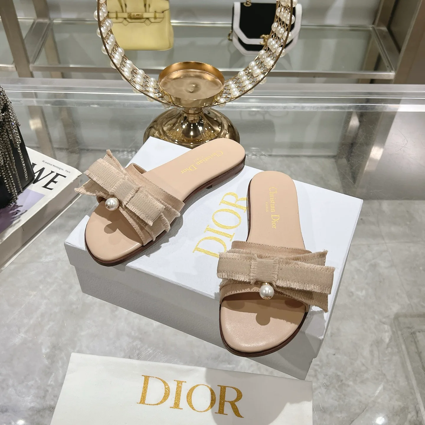 Шлепанцы Женские Christian Dior 20881