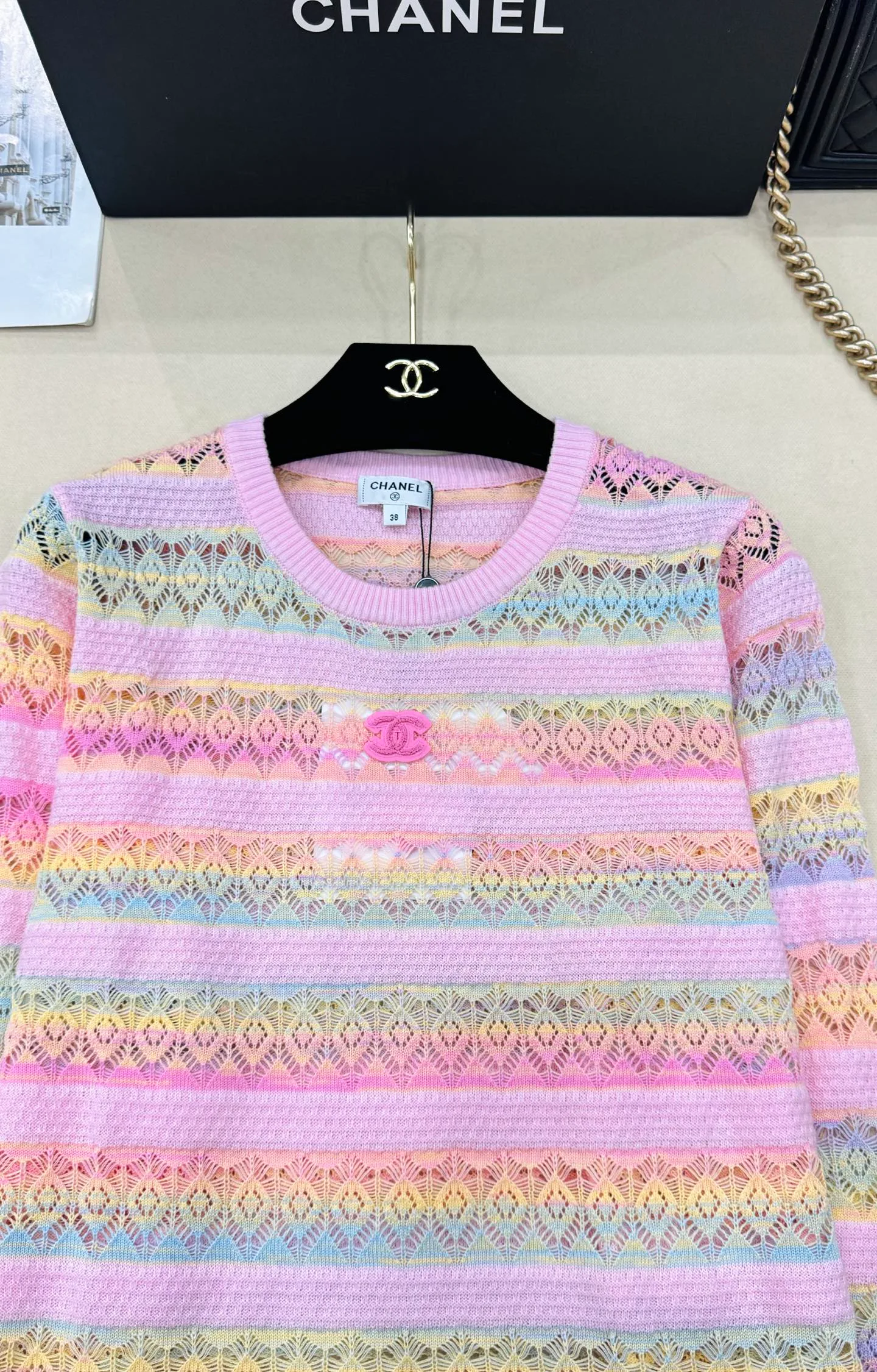 Джемперы И Свитеры Женские Chanel 17368393